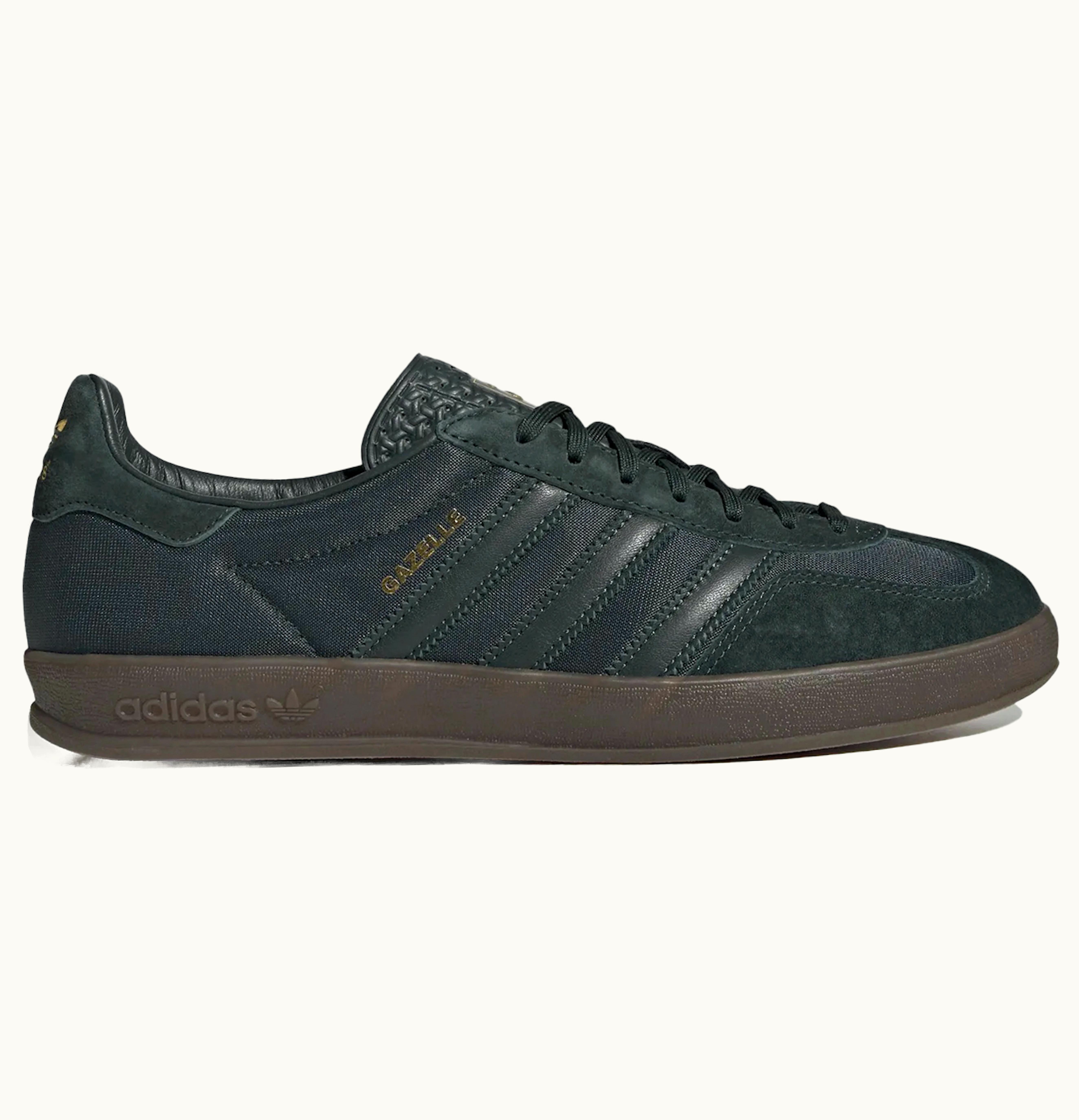 Adidas Gazelle Indoor Shadow Green Gum