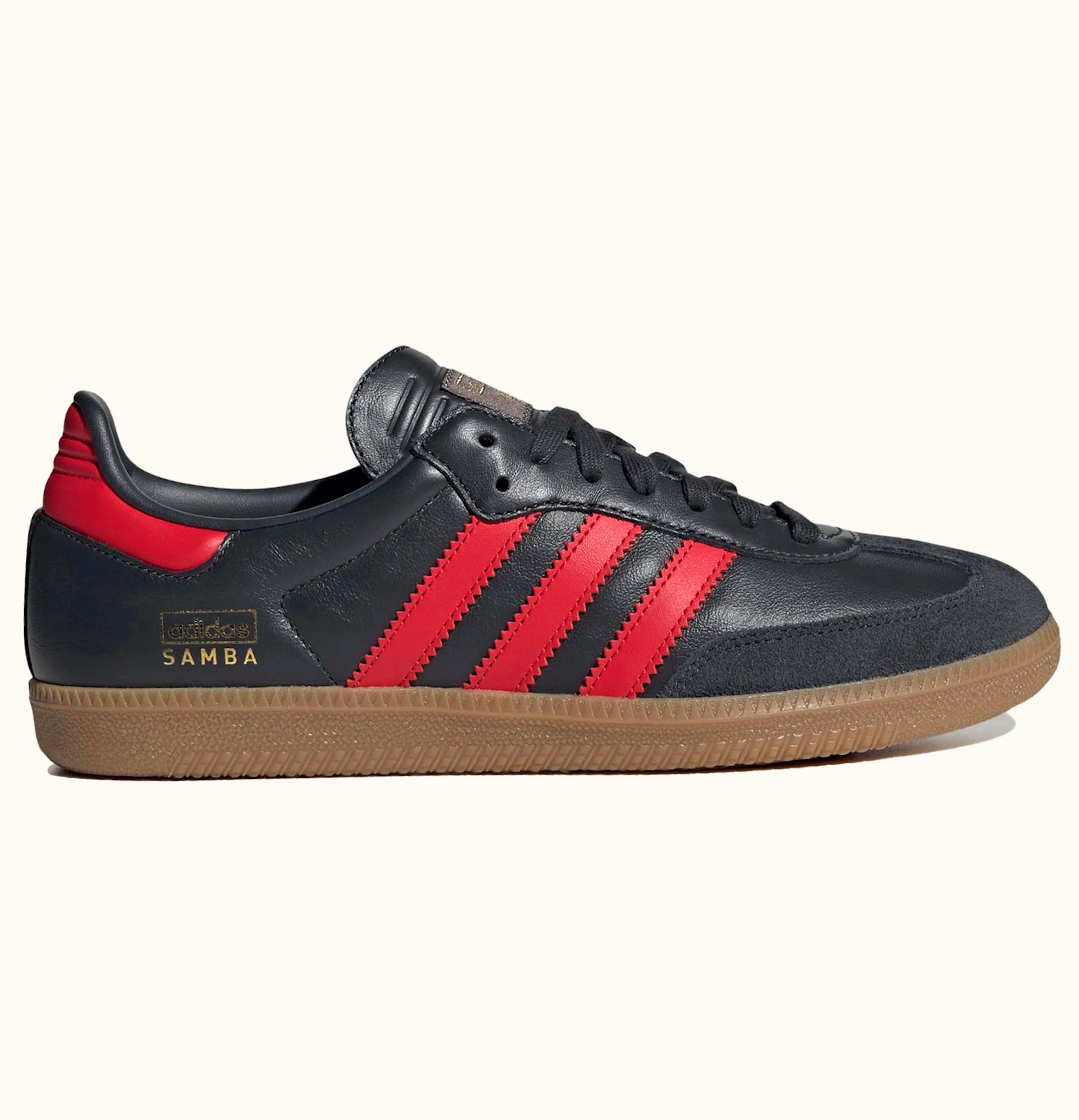 Adidas Adidas Samba OG Carbon Better Scarlet