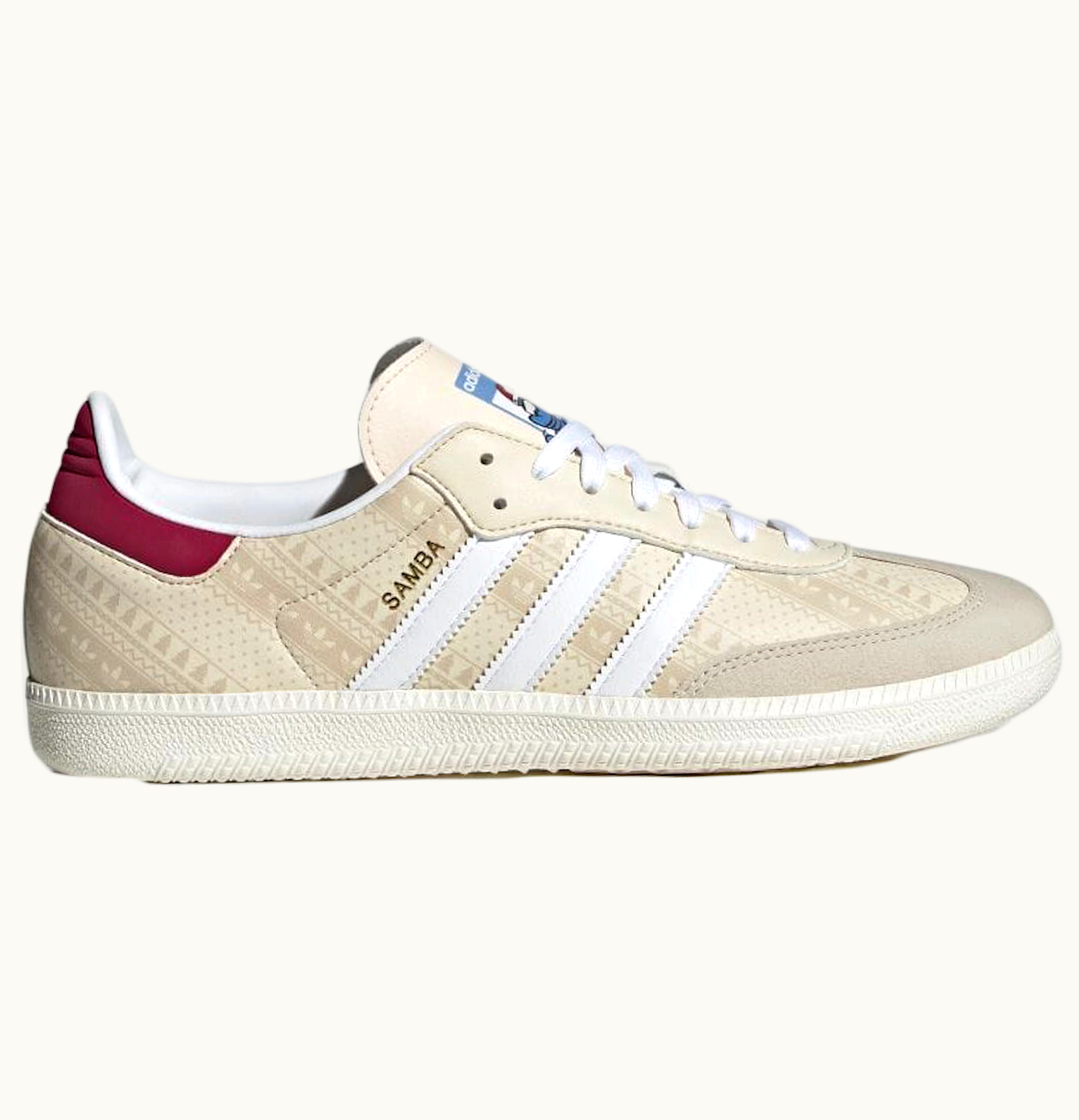 Adidas Adidas Samba Wonder White Legacy Burgundy