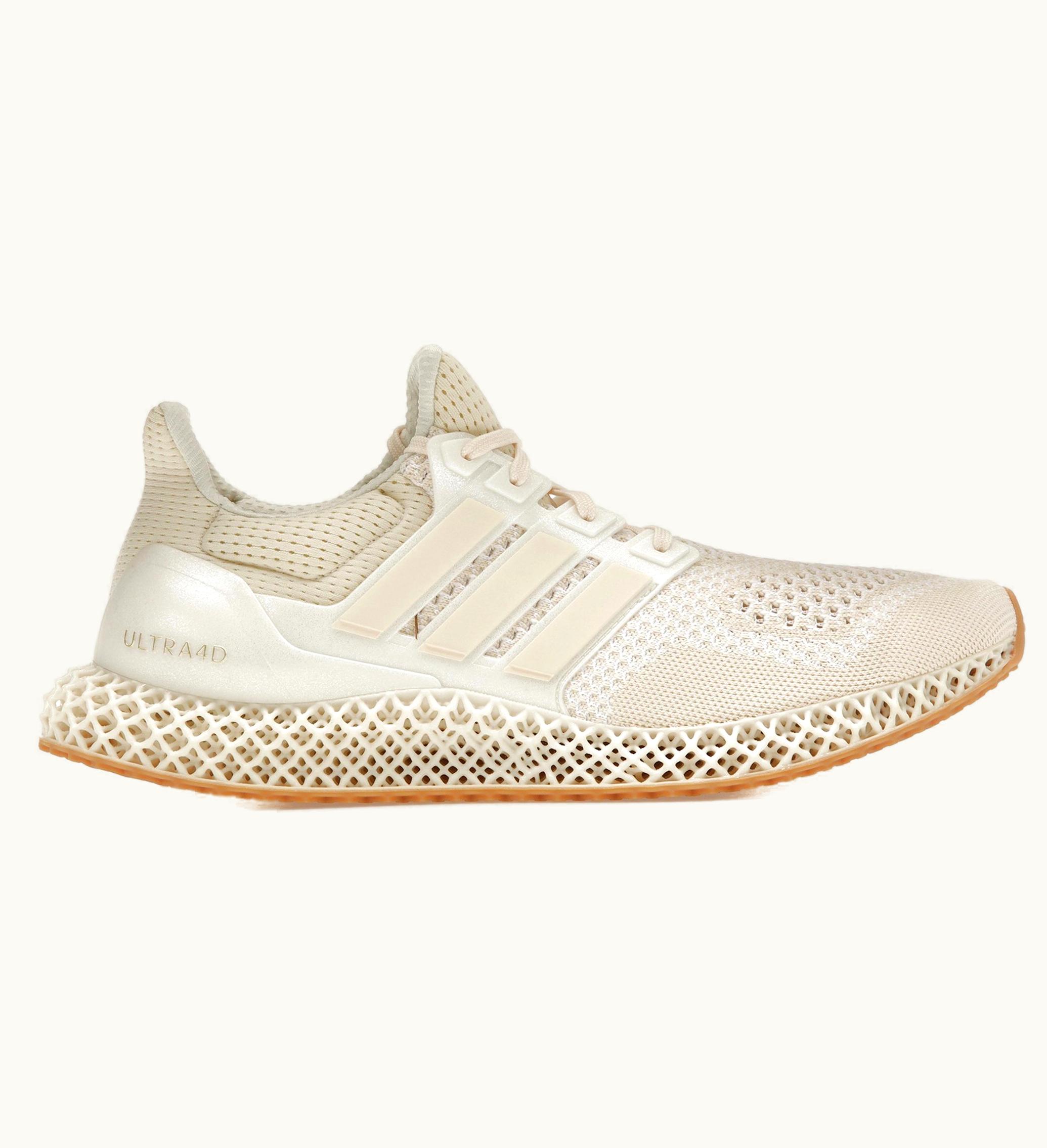 Adidas Adidas Ultra 4d Wonder White Gold Metallic