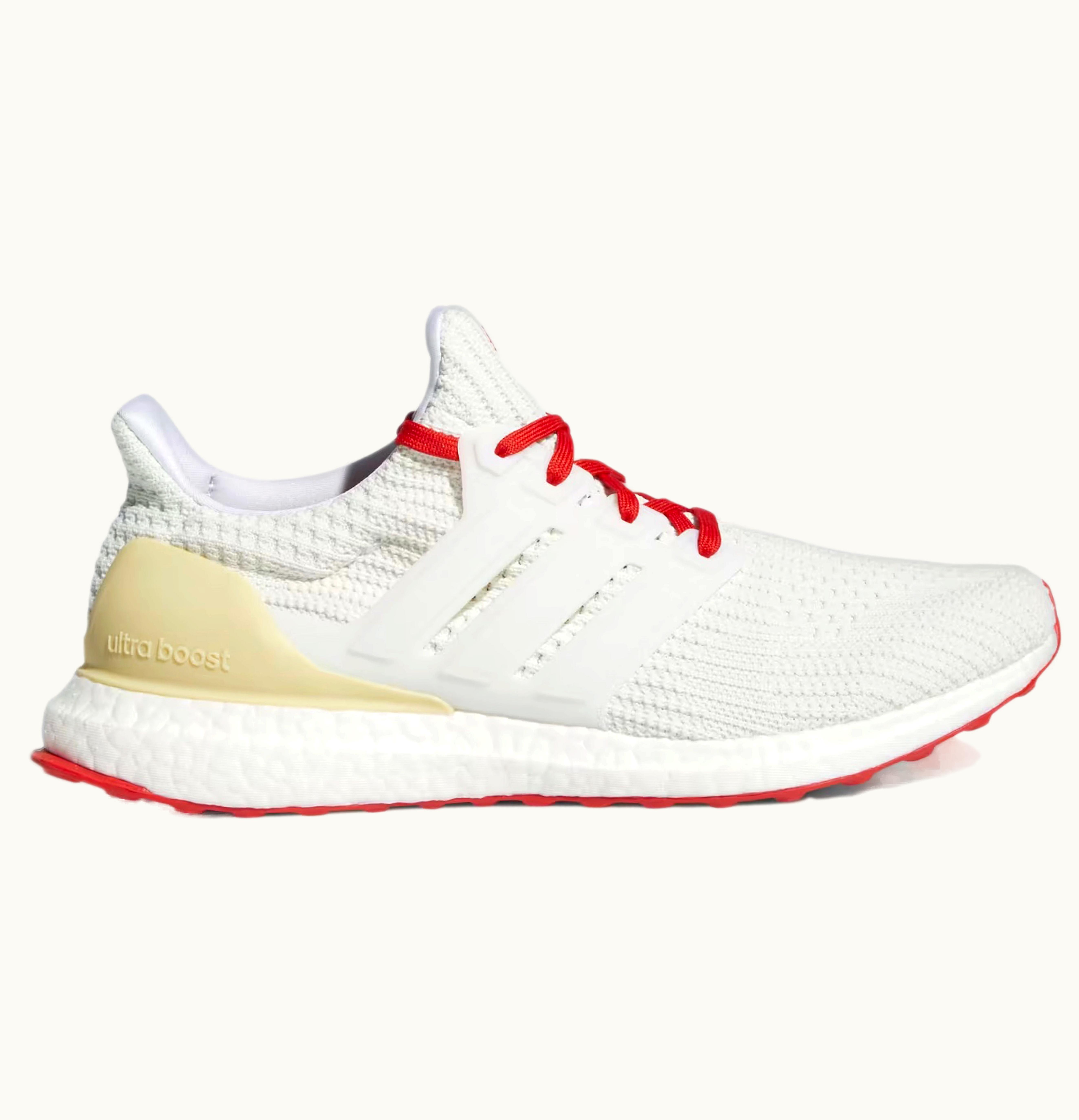 Adidas Adidas Ultra Boost 40 Dna White Tint Vivid Red