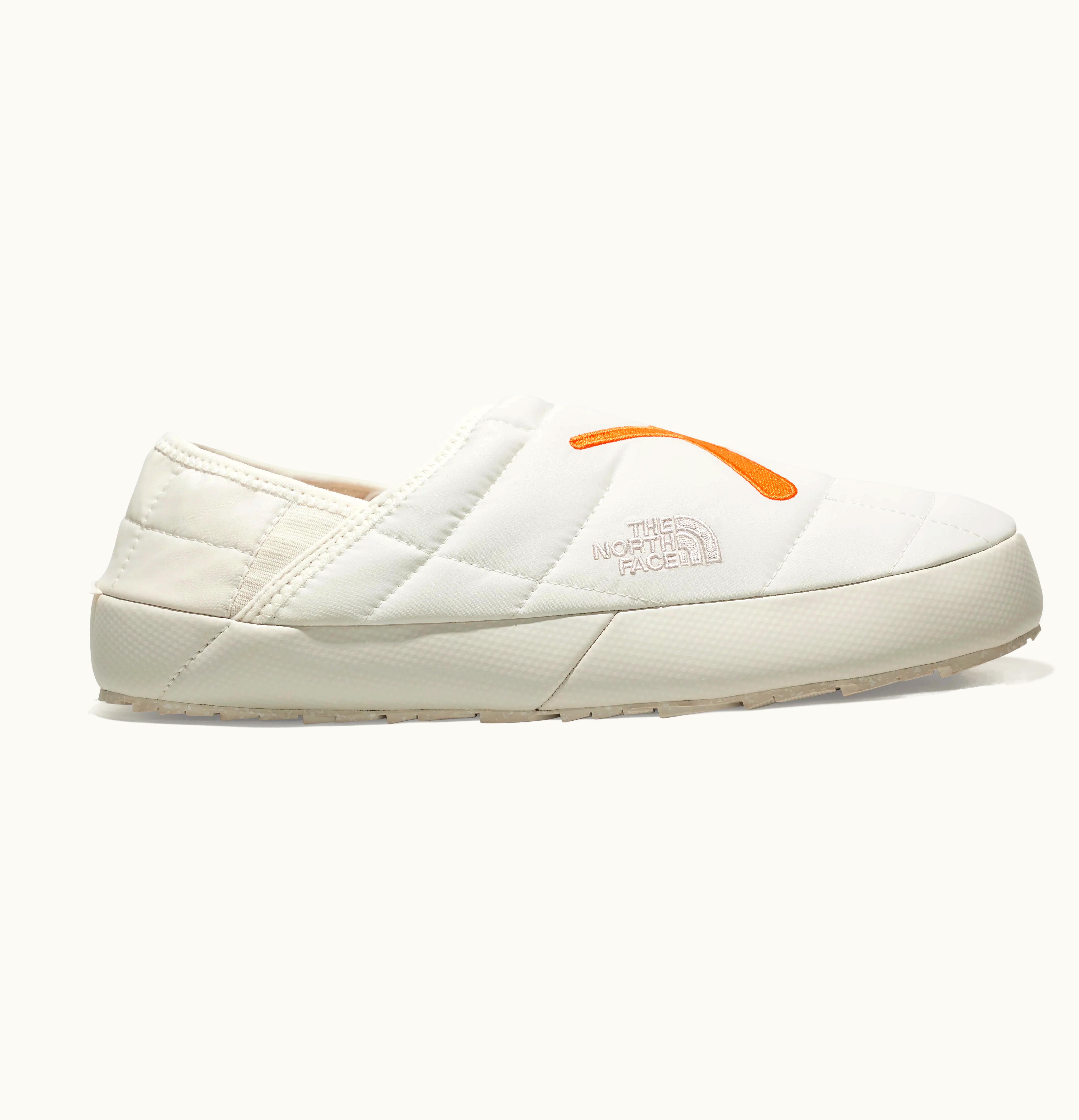 The North Face Thermoball Traction Mule V Kaws Moonlight Ivory Orange