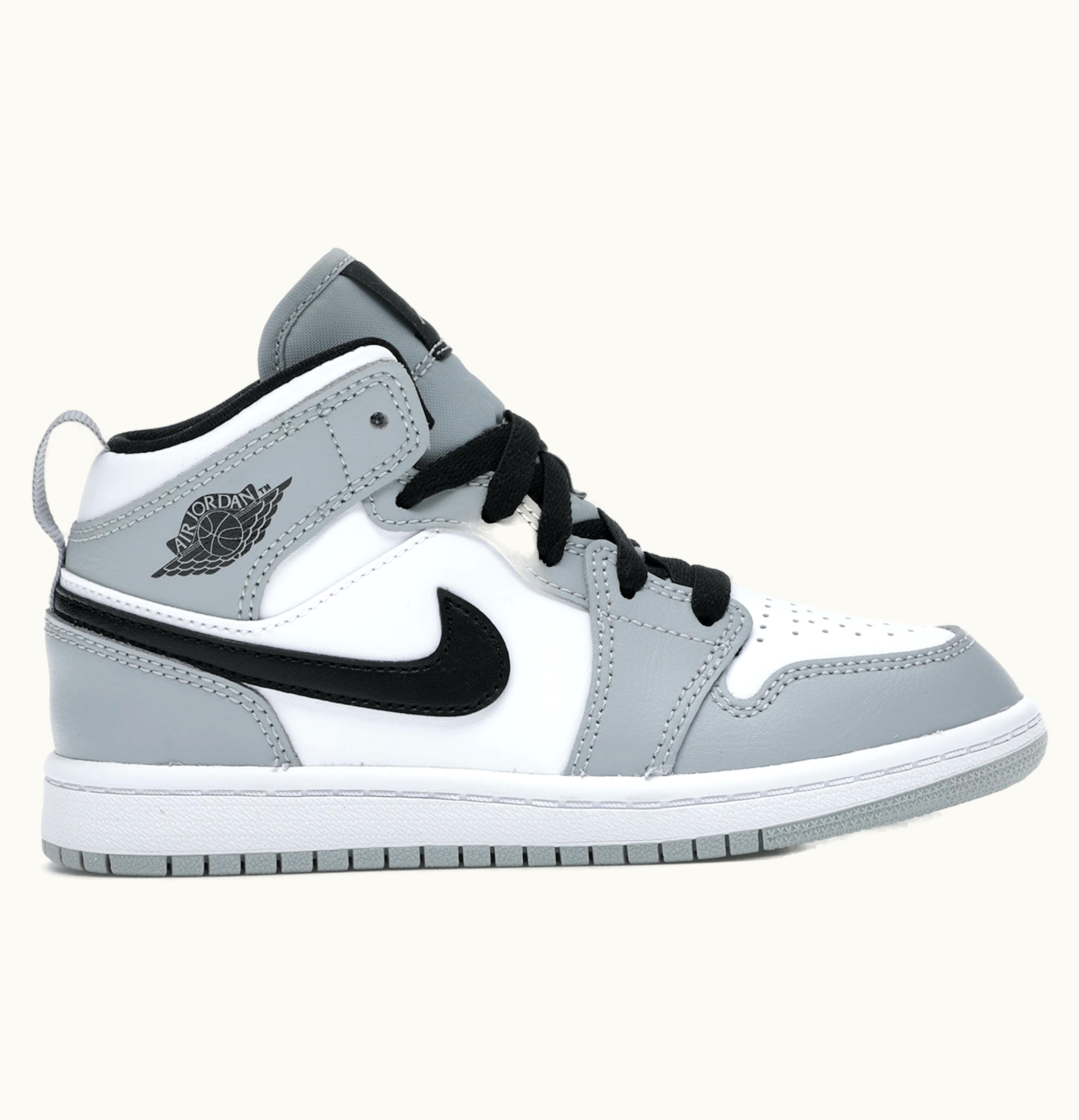 Jordan Air Jordan 1 Mid Light Smoke Grey PS