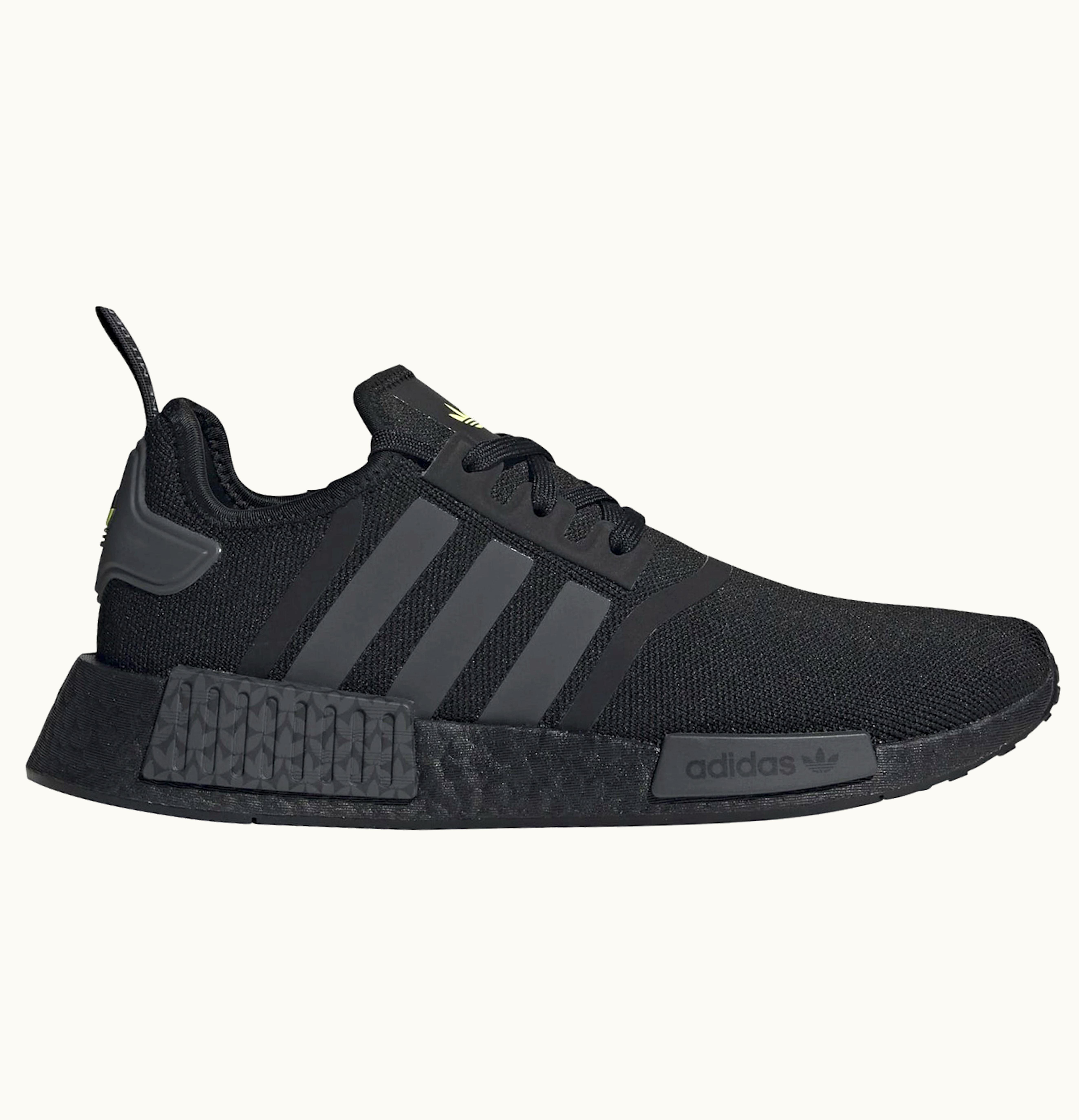 Adidas Adidas NMd R1 Core Black Grey Solar Yellow