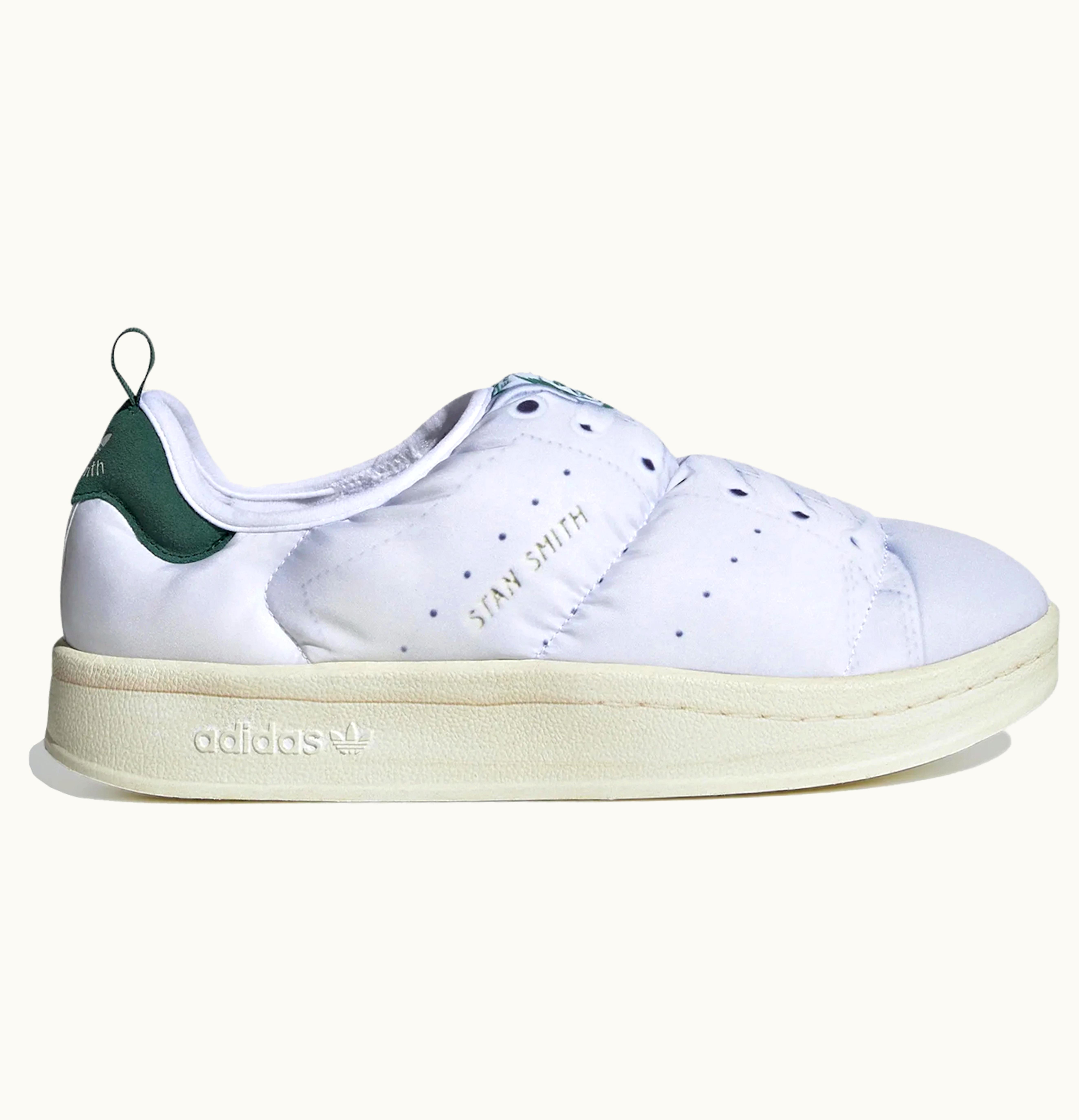 Adidas Adidas Puffylette Stan Smith White Green