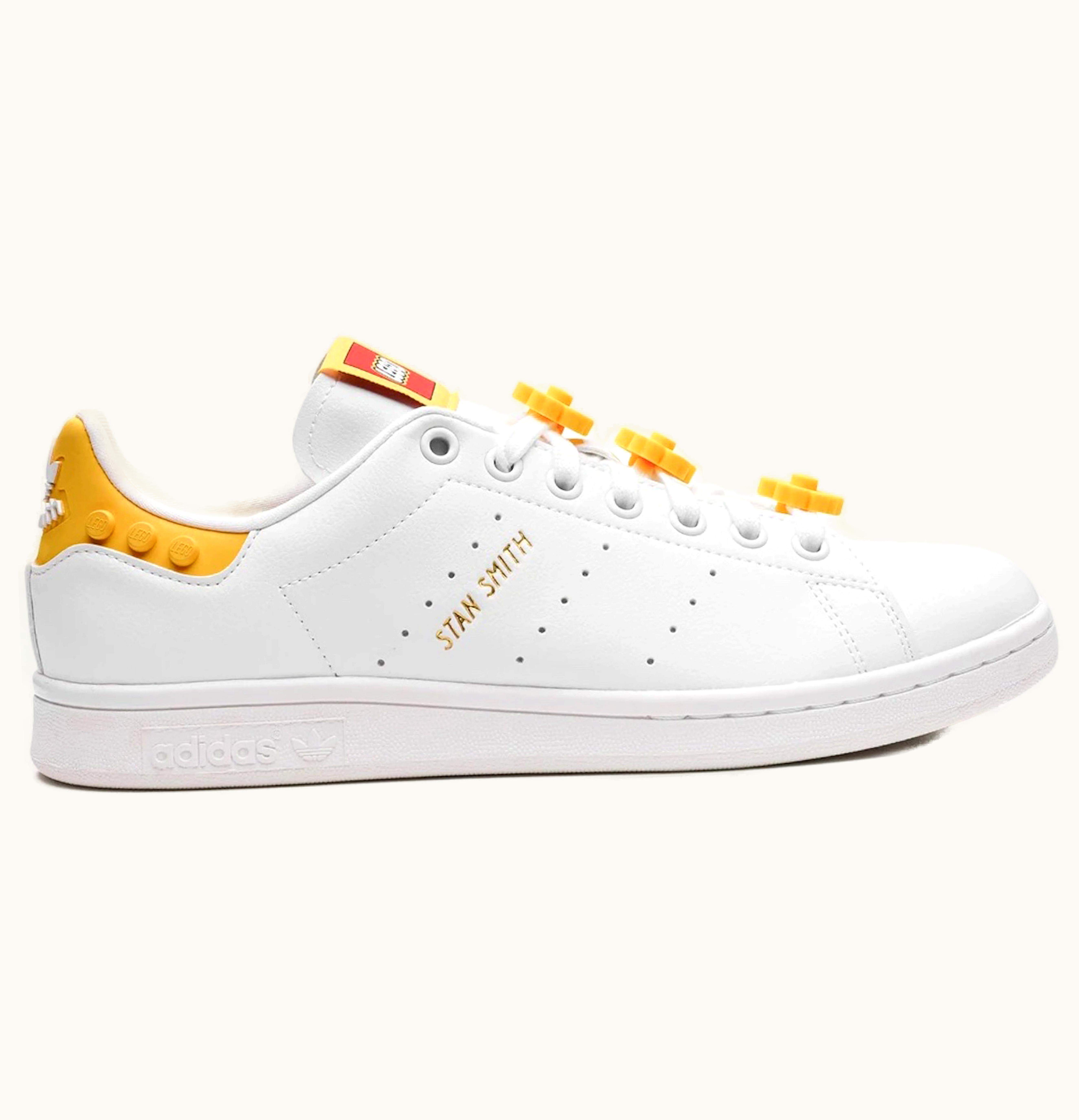 Adidas Adidas Stan Smith Lego White Yellow Womens