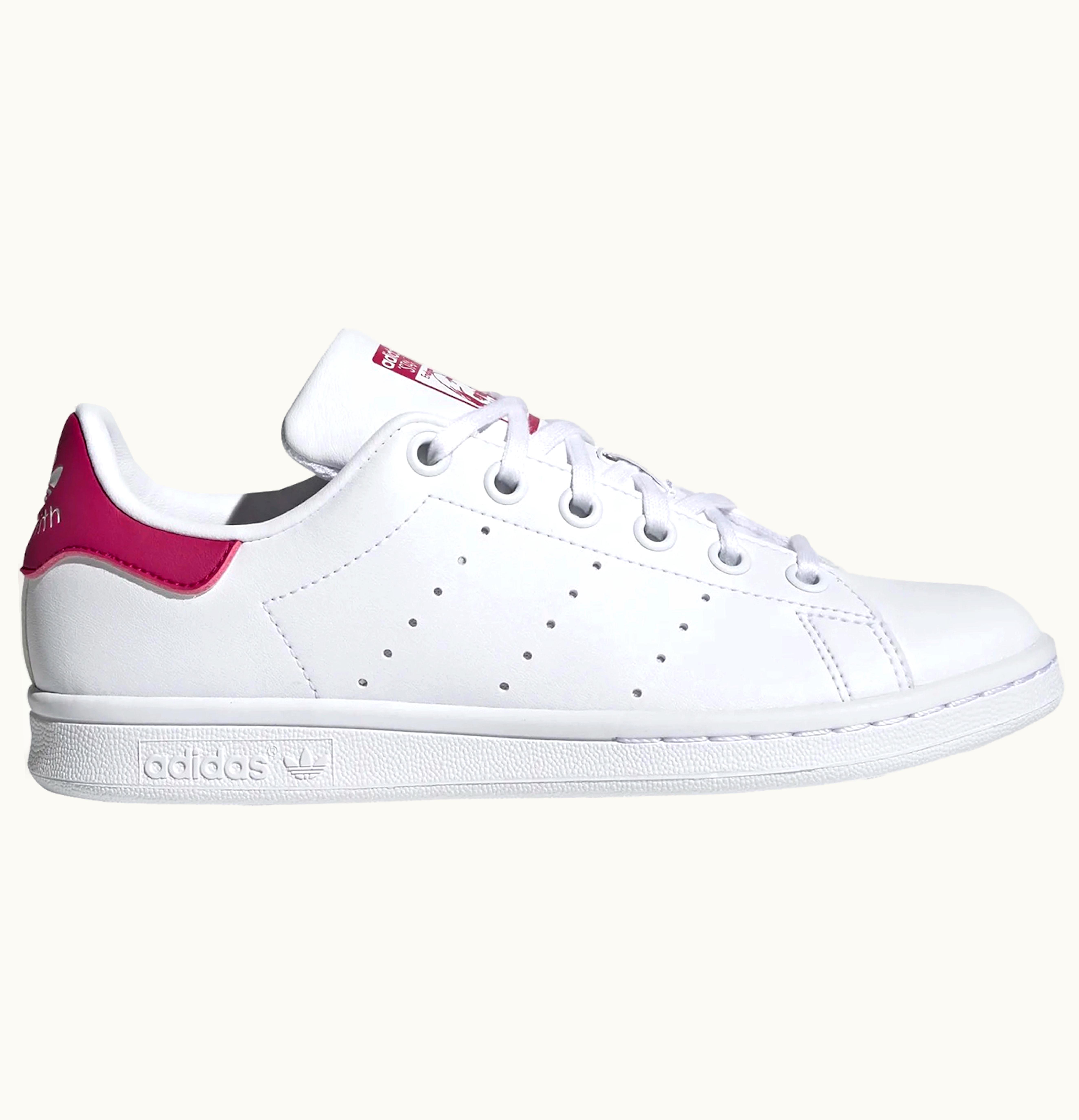 Adidas Adidas Stan Smith Cloud White Bold Pink Gs