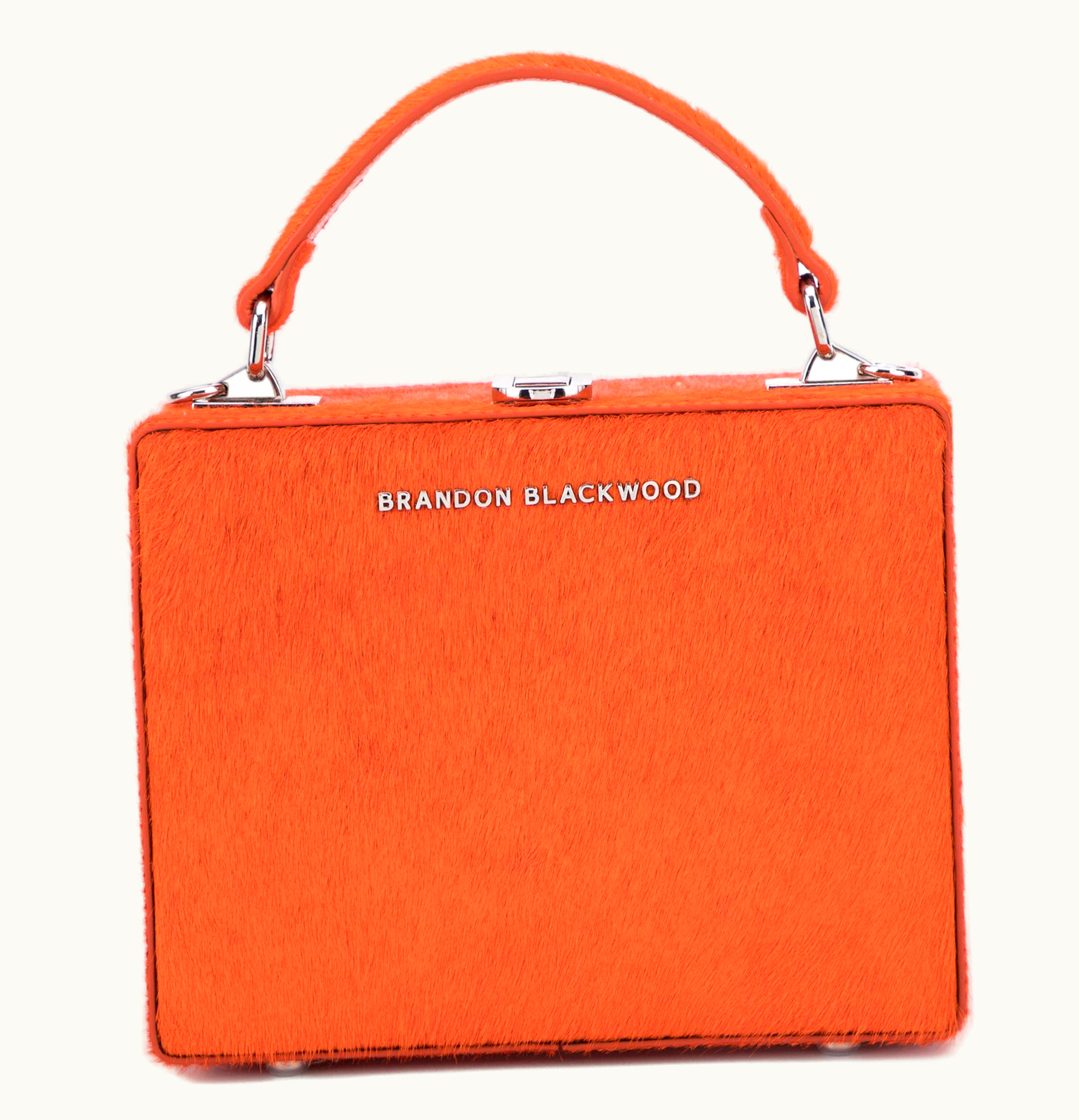 Brandon Blackwood Brandon Blackwood Kendrick Trunk Mini Burnt Orange Ponyhair