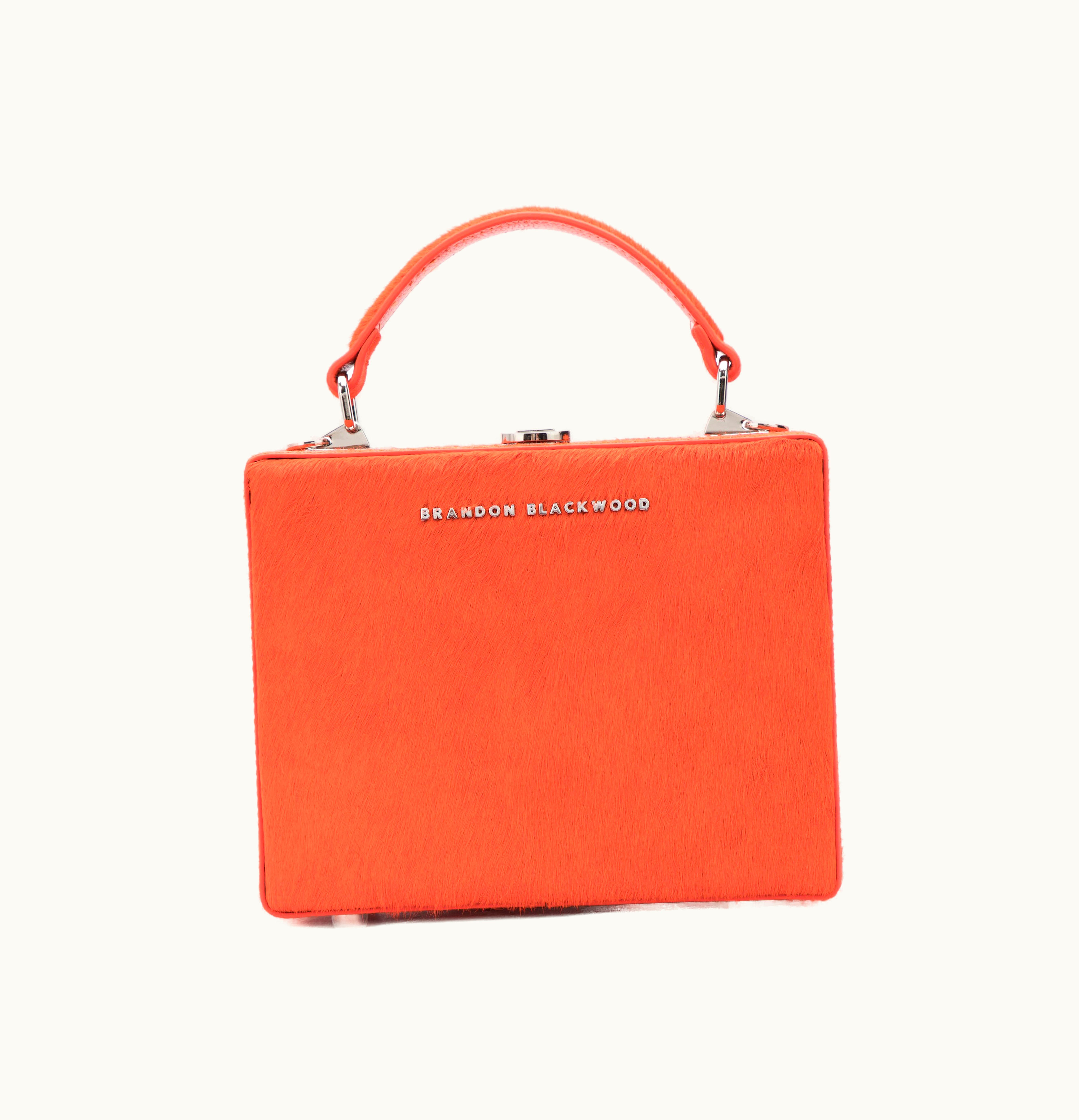 Brandon Blackwood Brandon Blackwood Kendrick Trunk Ponyhair Burnt Orange