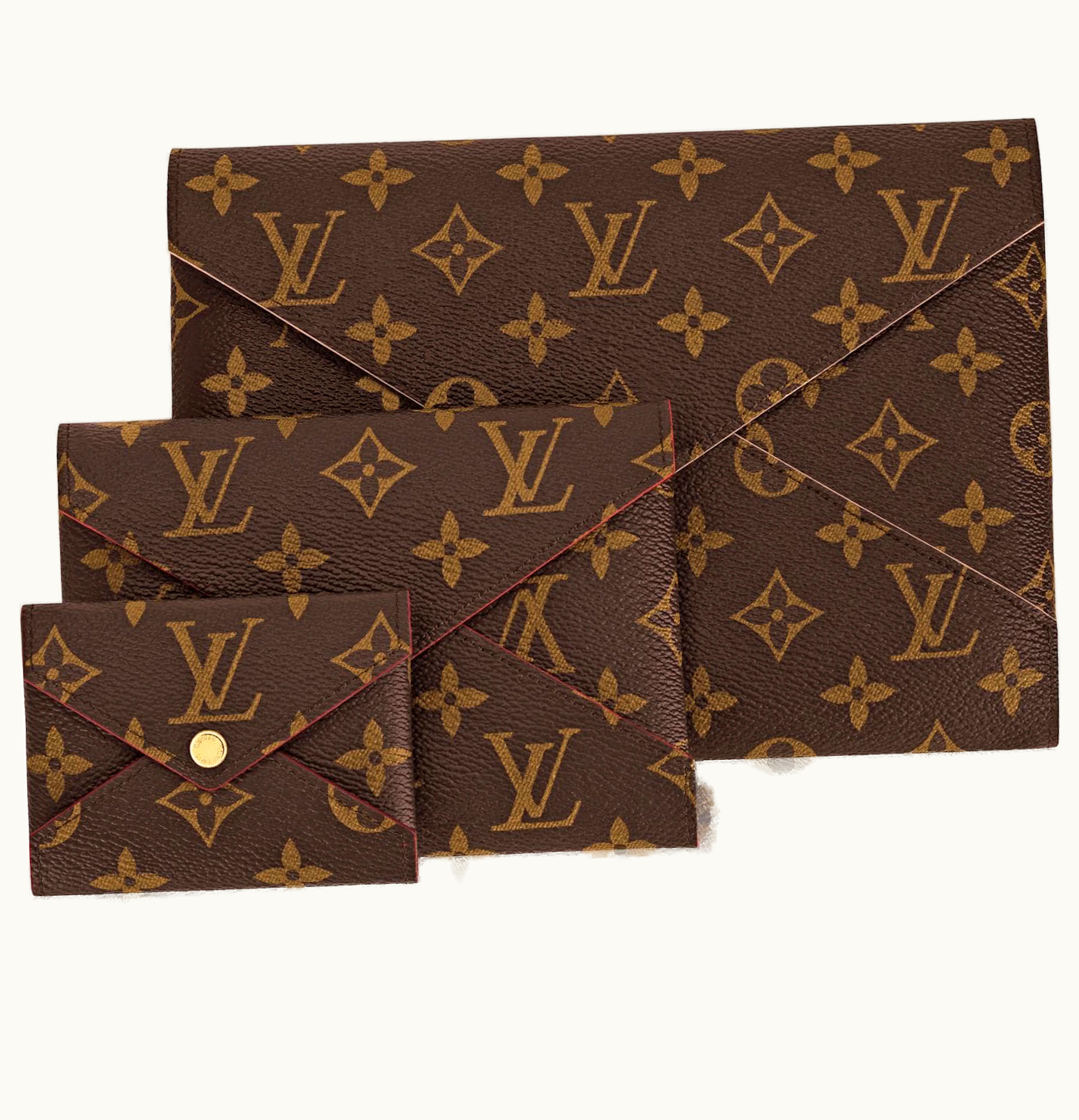 Louis Vuitton Louis Vuitton Pochette Kirigami Monogram Brown