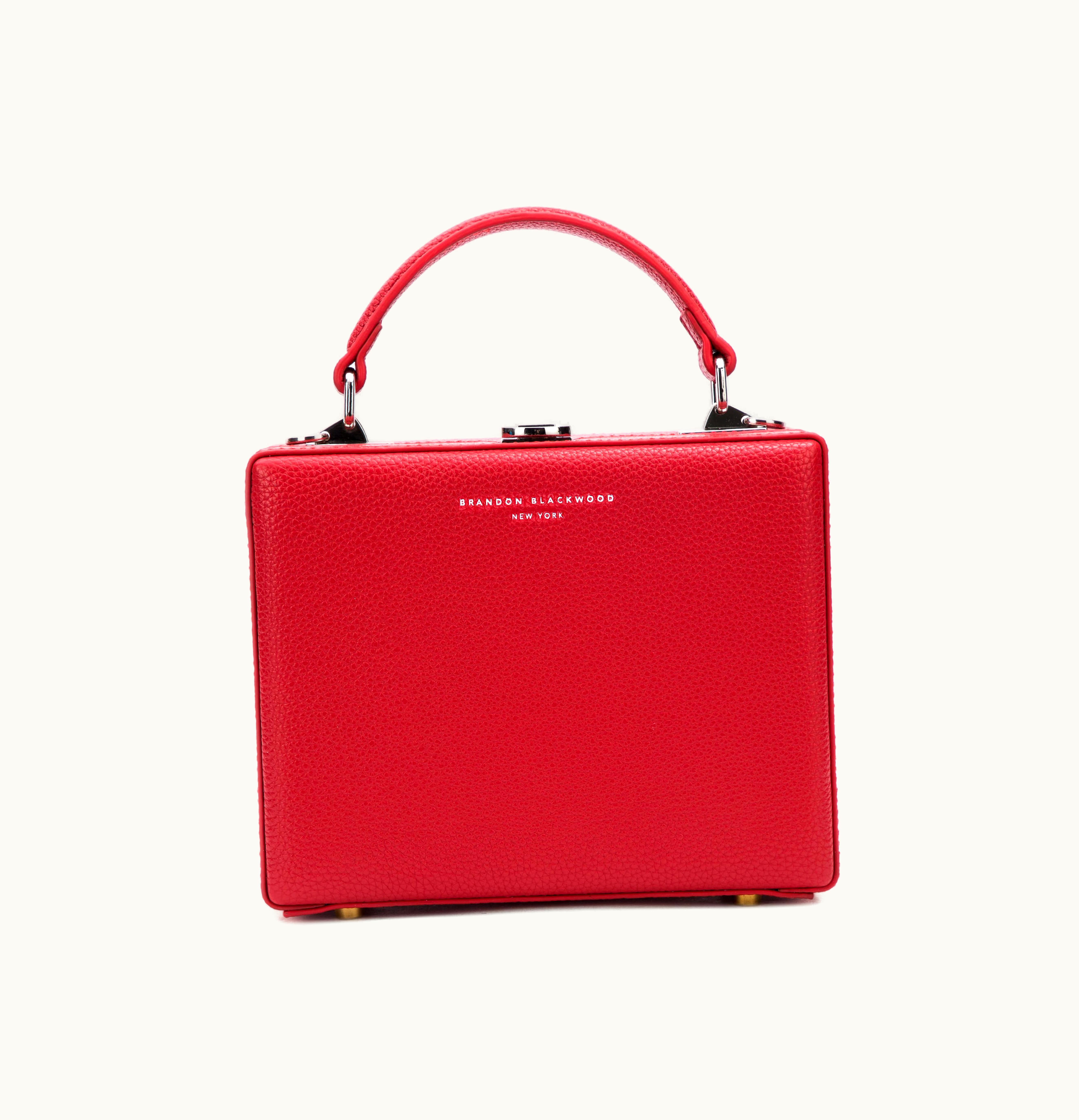 Brandon Blackwood Brandon Blackwood Kendrick Trunk Silver tone Red