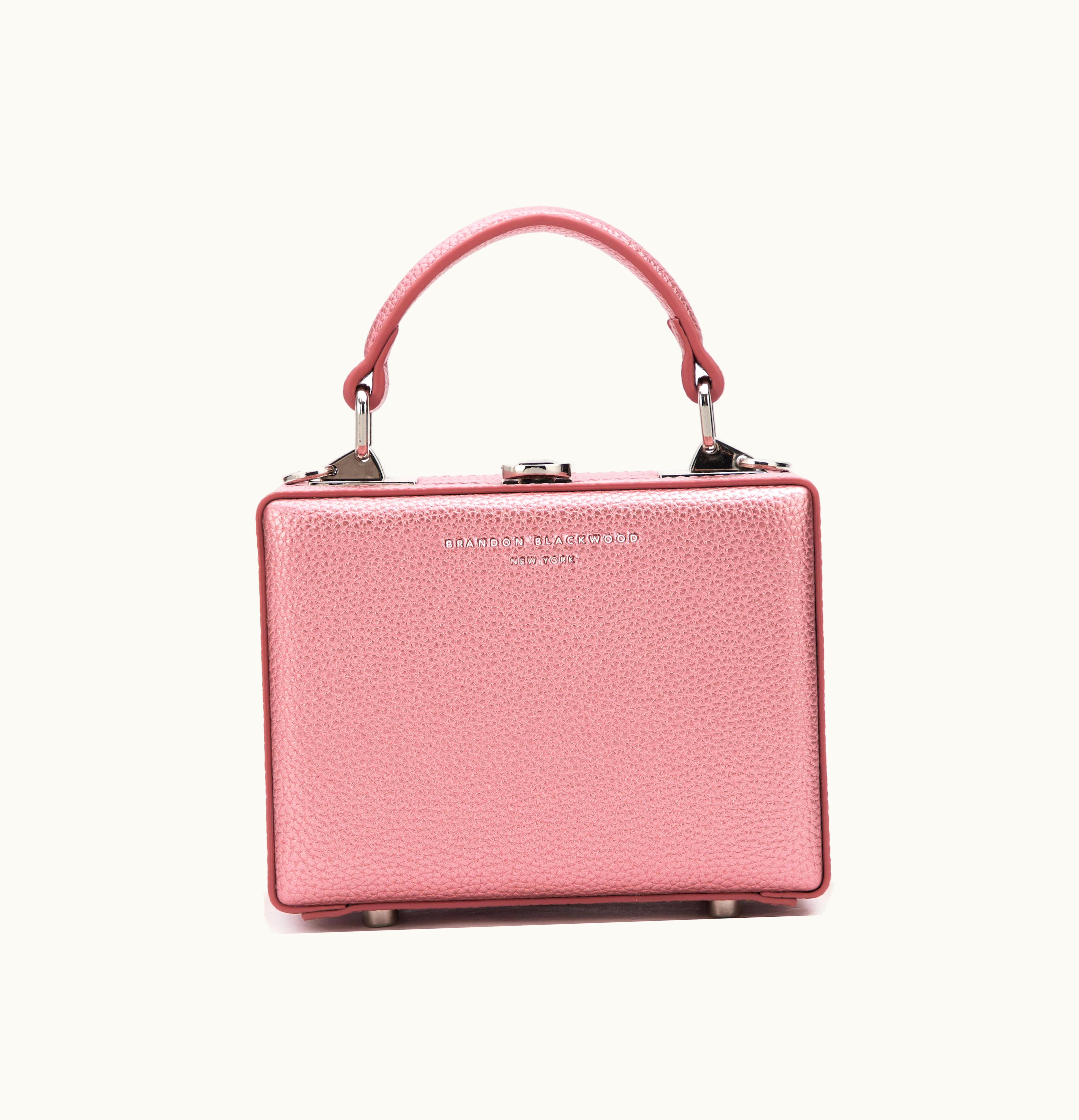 Brandon Blackwood Brandon Blackwood Mini Kendrick Trunk Metallic Pink