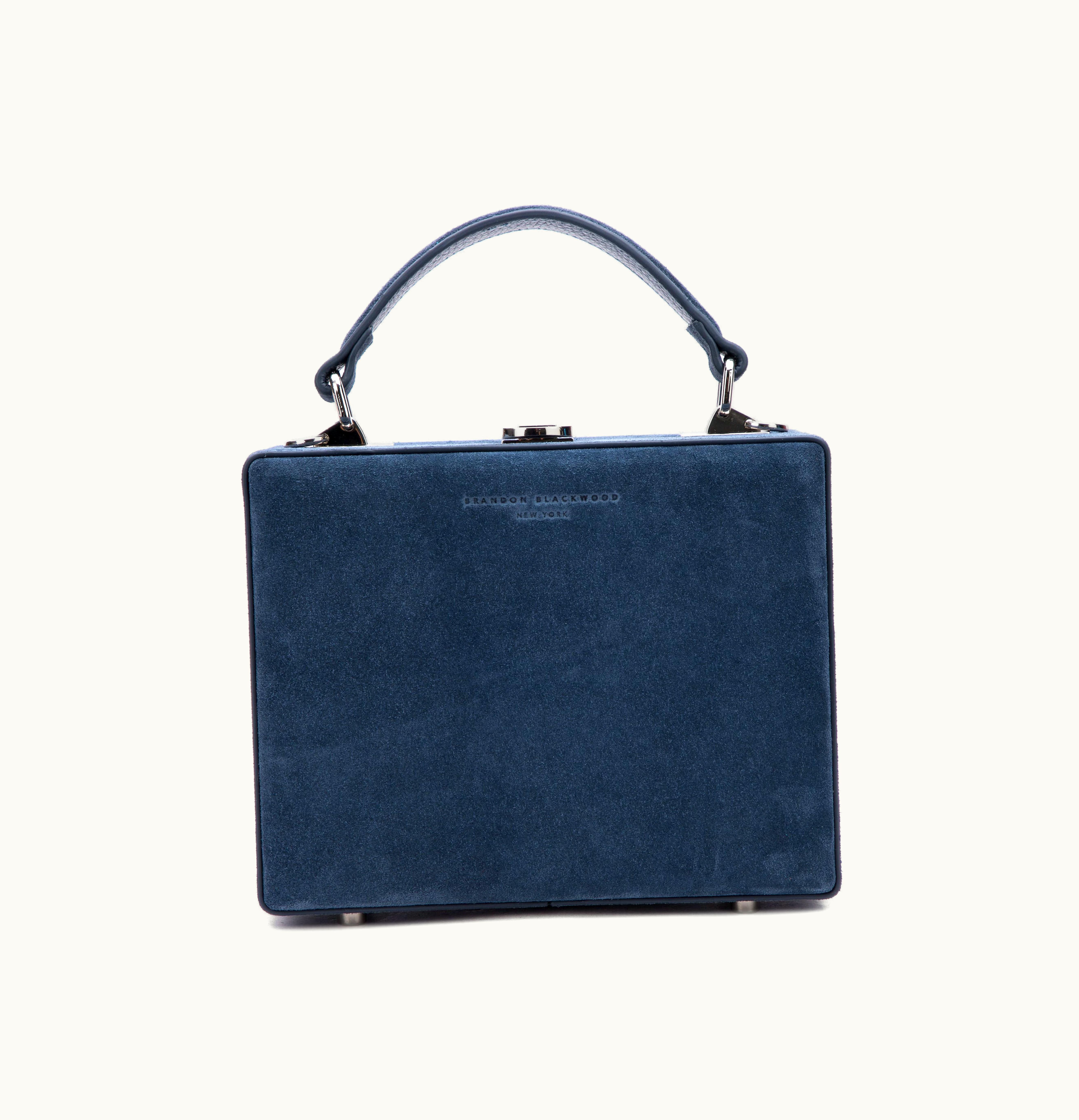 Brandon Blackwood Brandon Blackwood Kendrick Trunk Suede Navy Blue
