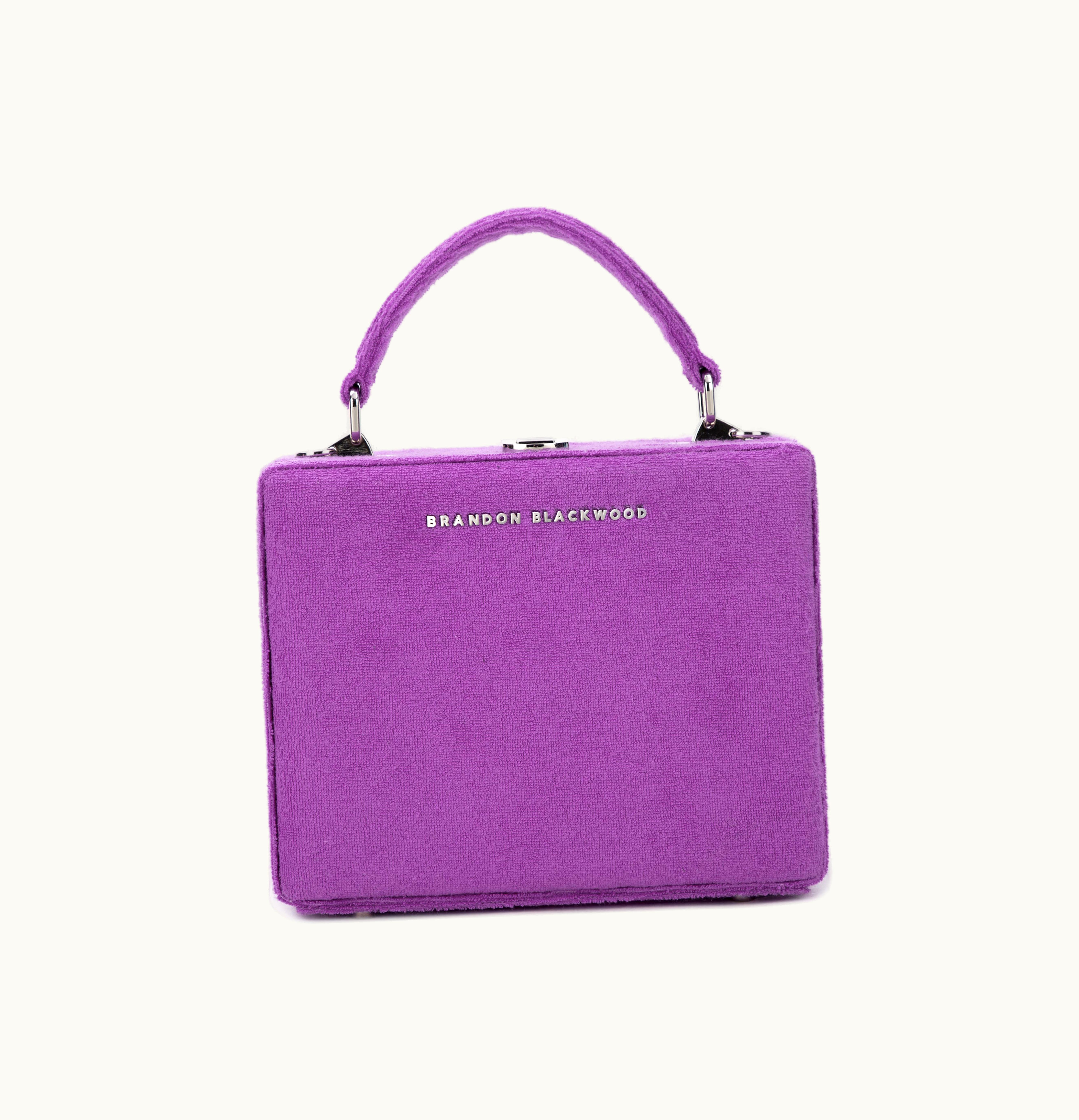 Brandon Blackwood Brandon Blackwood Kendrick Trunk Terrycloth Deep Purple