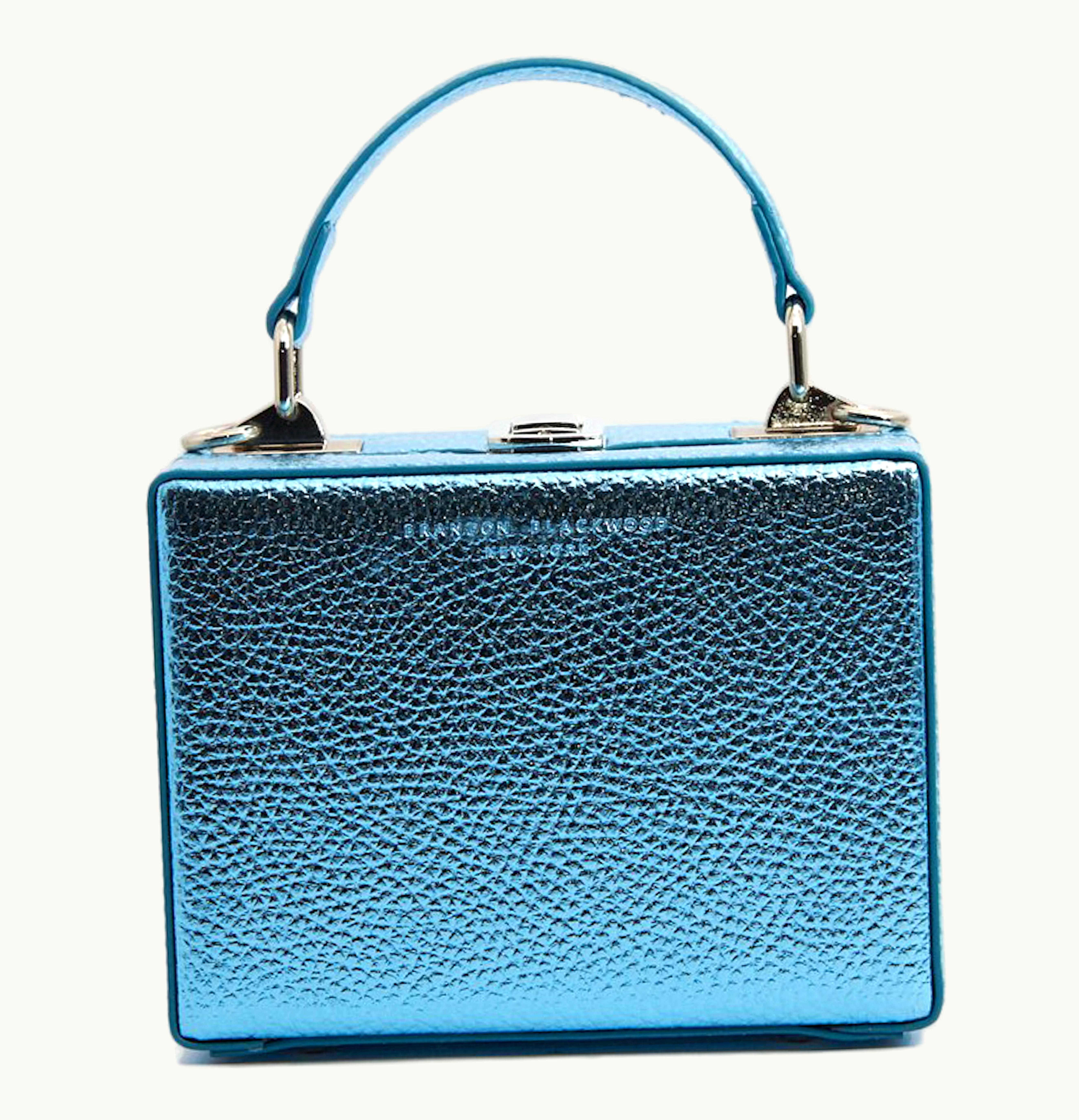 Brandon Blackwood Brandon Blackwood Kendrick Trunk Mini Metallic Blue