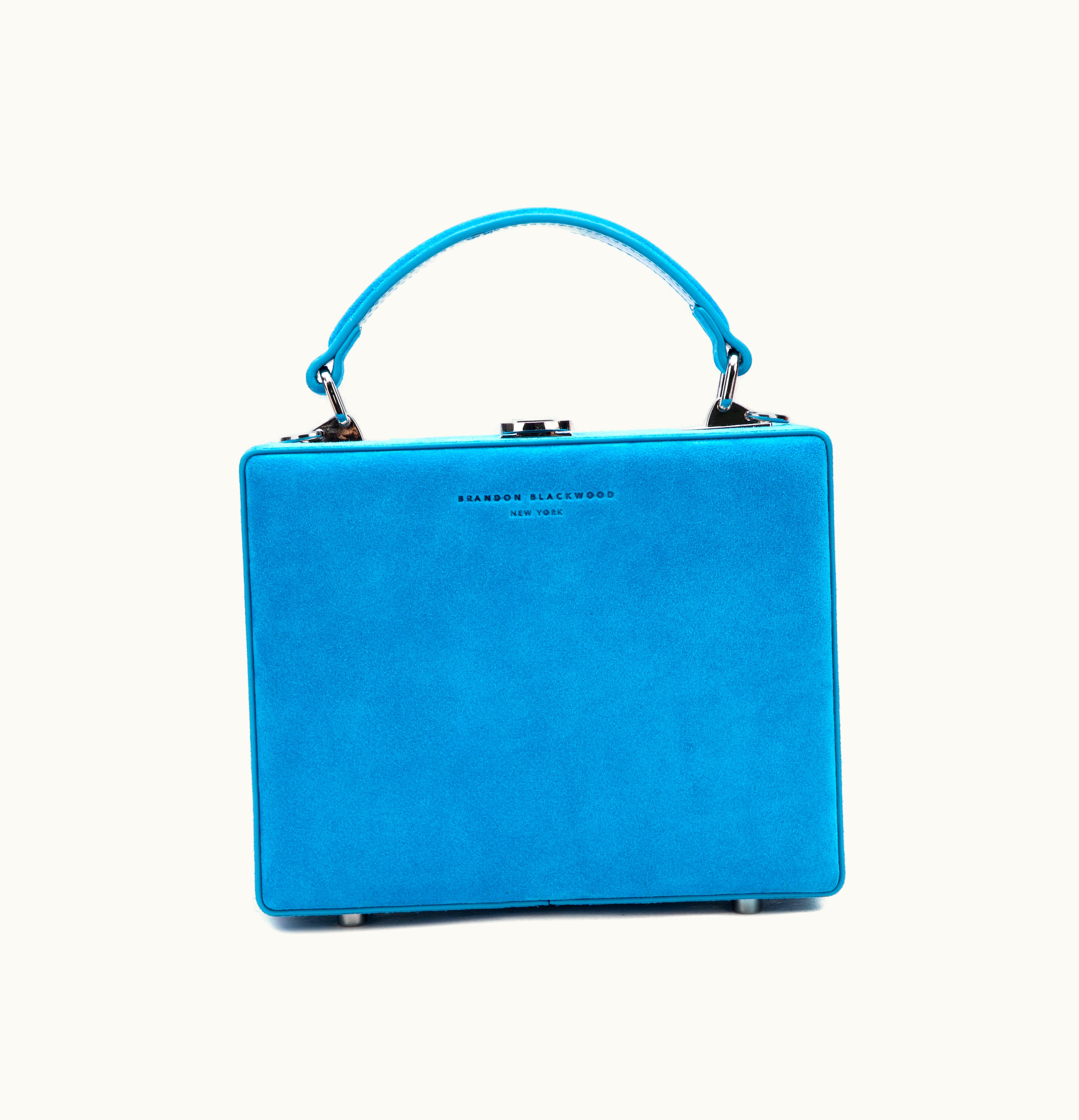 Brandon Blackwood Brandon Blackwood Kendrick Trunk Suede Aqua Blue