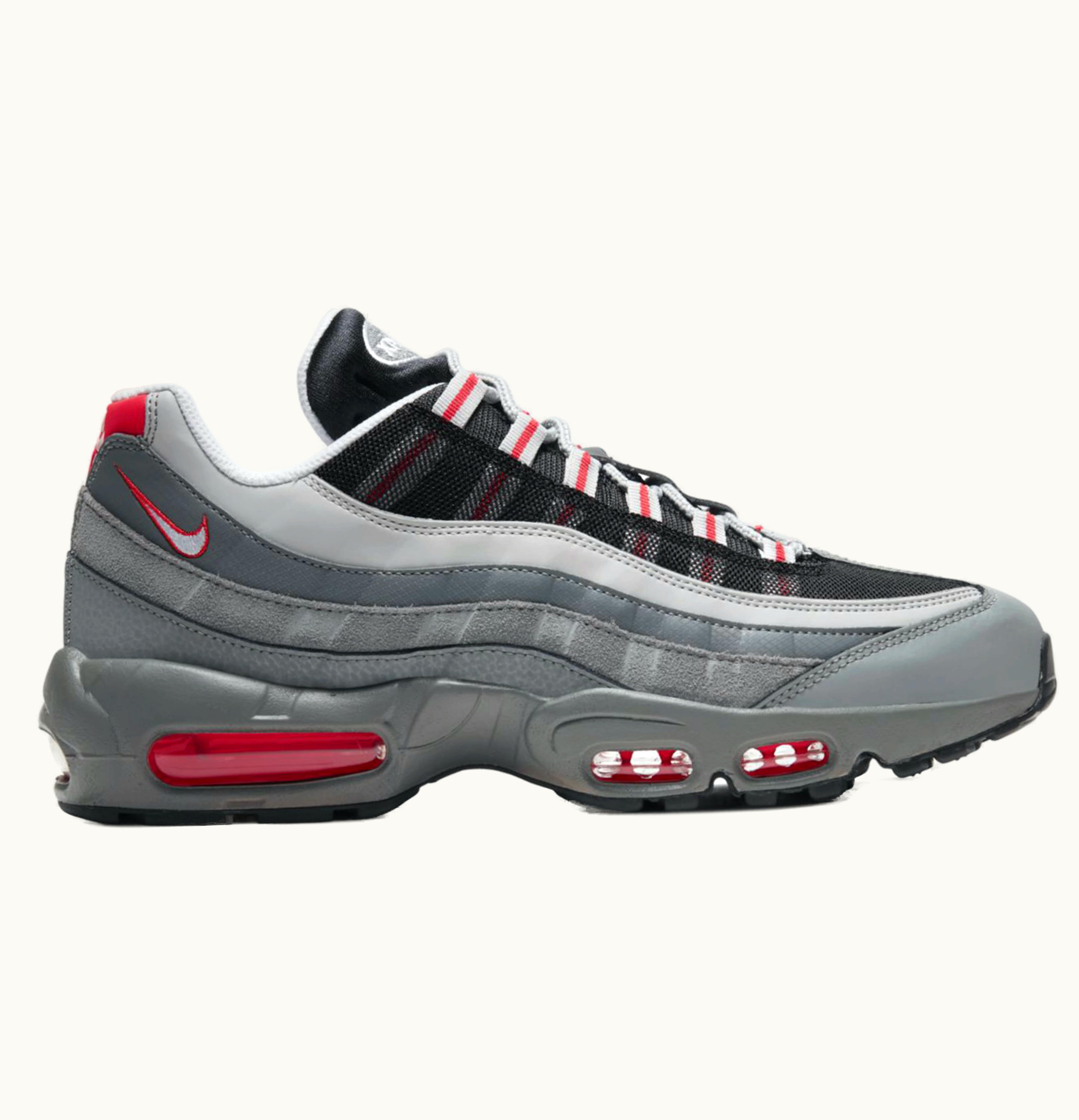 Nike Nike Air Max 95 Essential Particle Grey Track Red