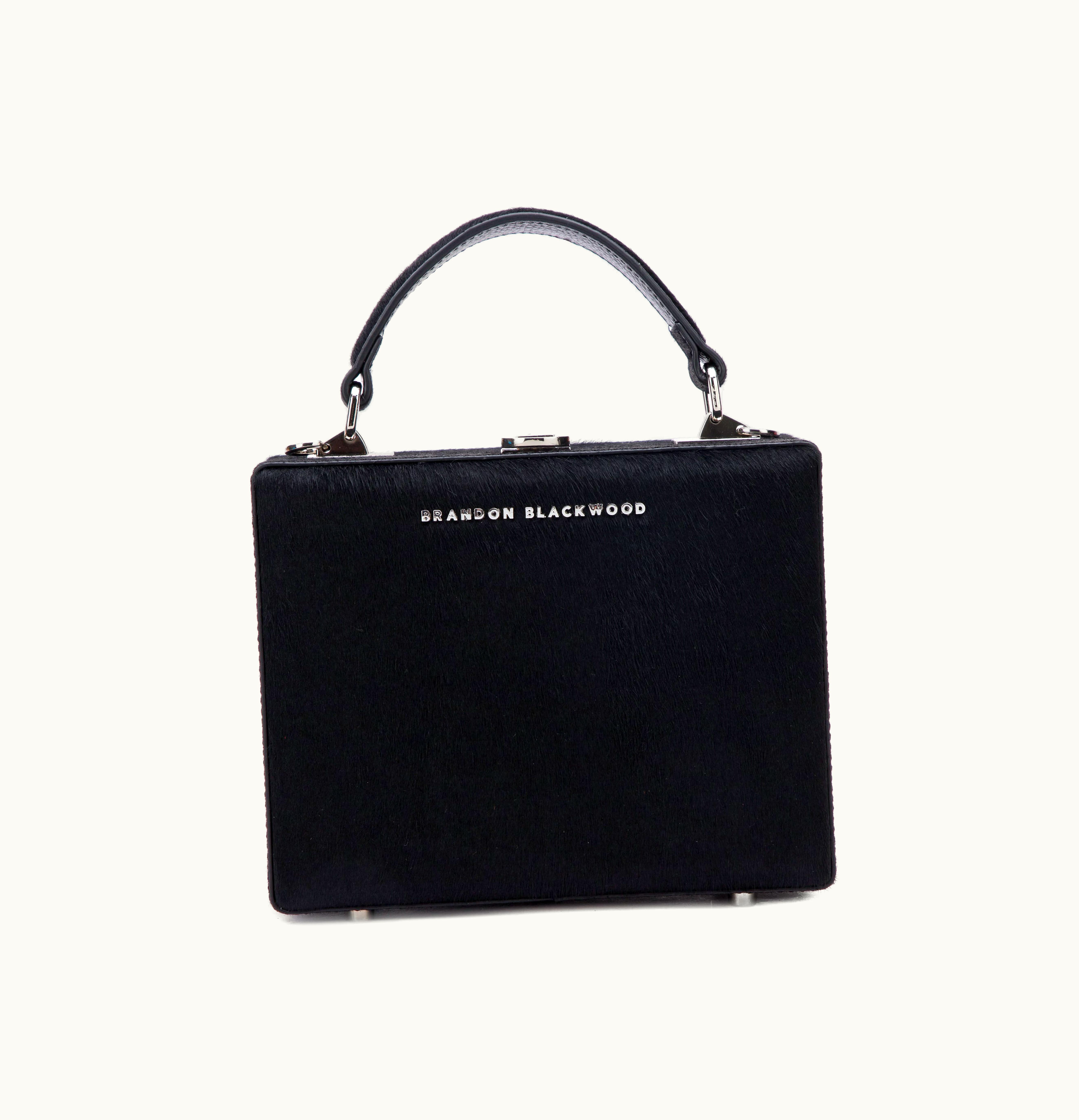 Brandon Blackwood Brandon Blackwood Kendrick Trunk Ponyhair Black