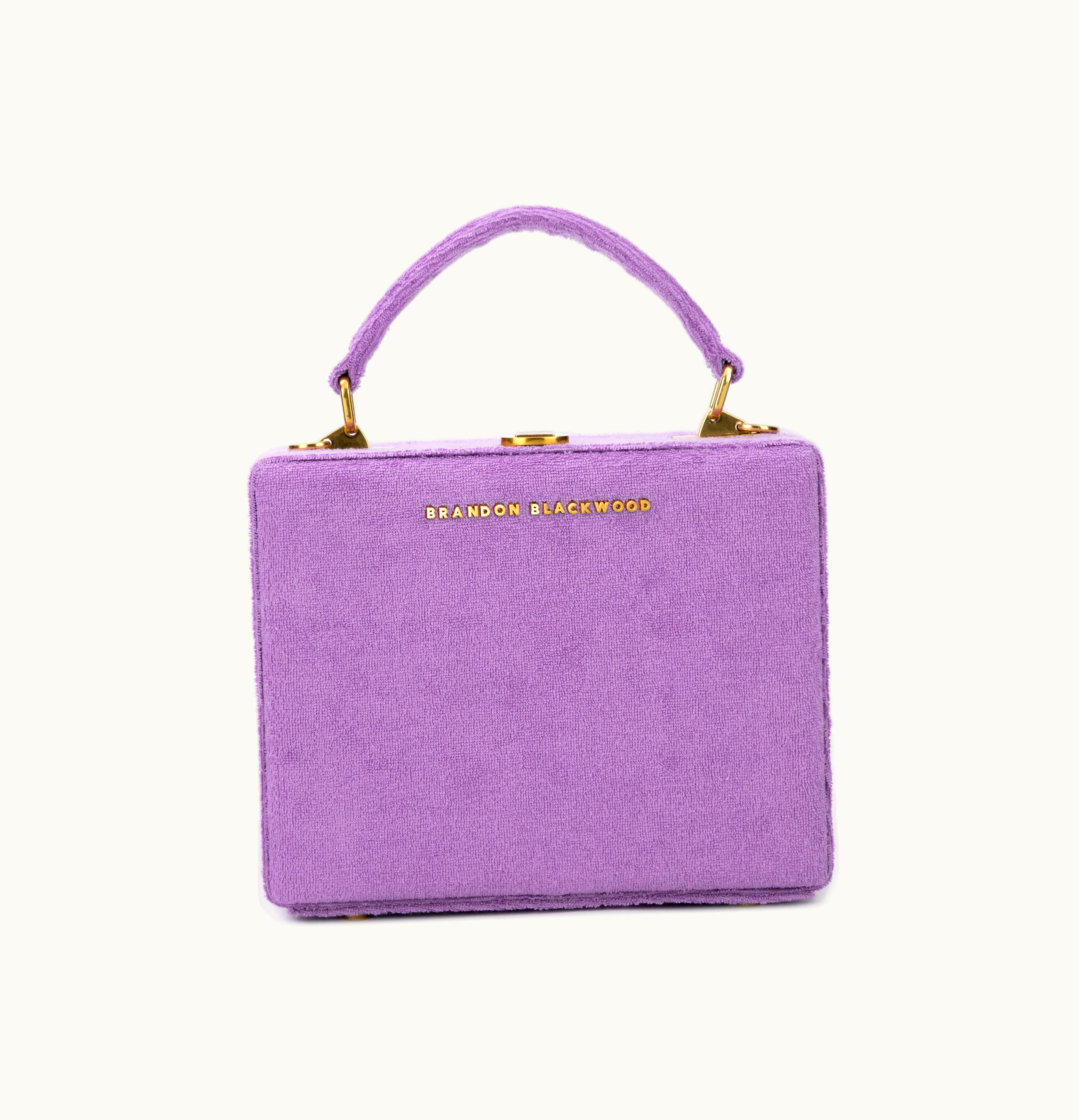 Brandon Blackwood Brandon Blackwood Kendrick Trunk Terrycloth Purple