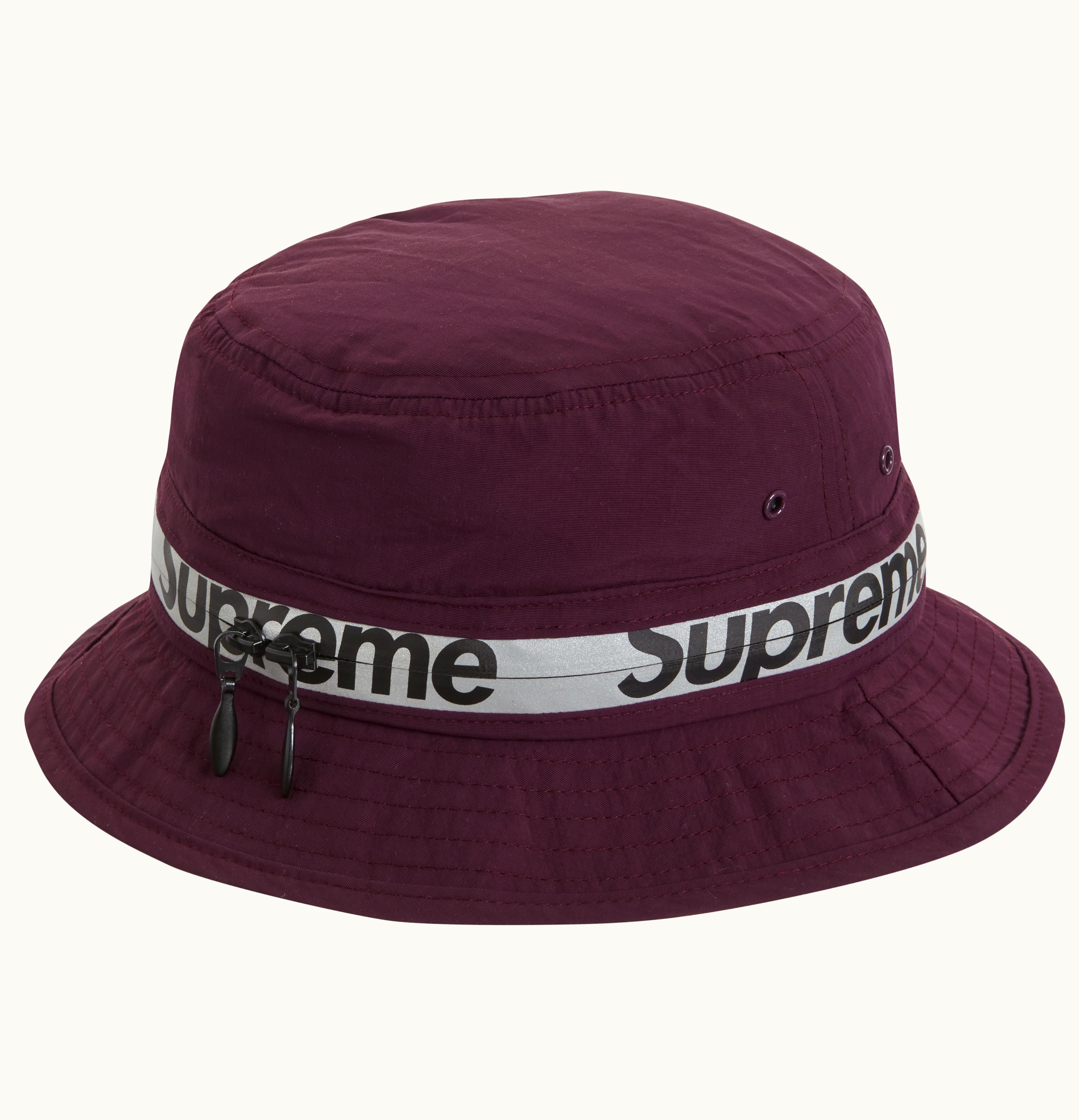 Supreme Supreme Reflective Zip Crusher Purple