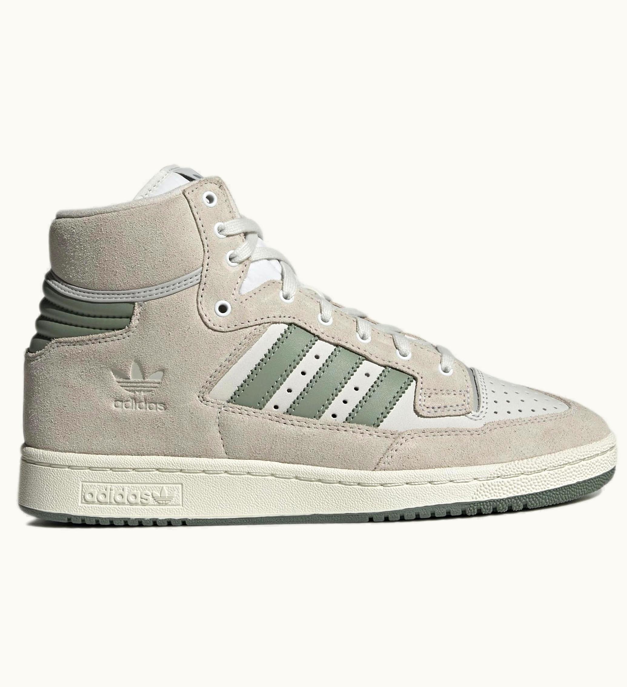 Adidas Adidas Centennial 85 Hi White Silver Green