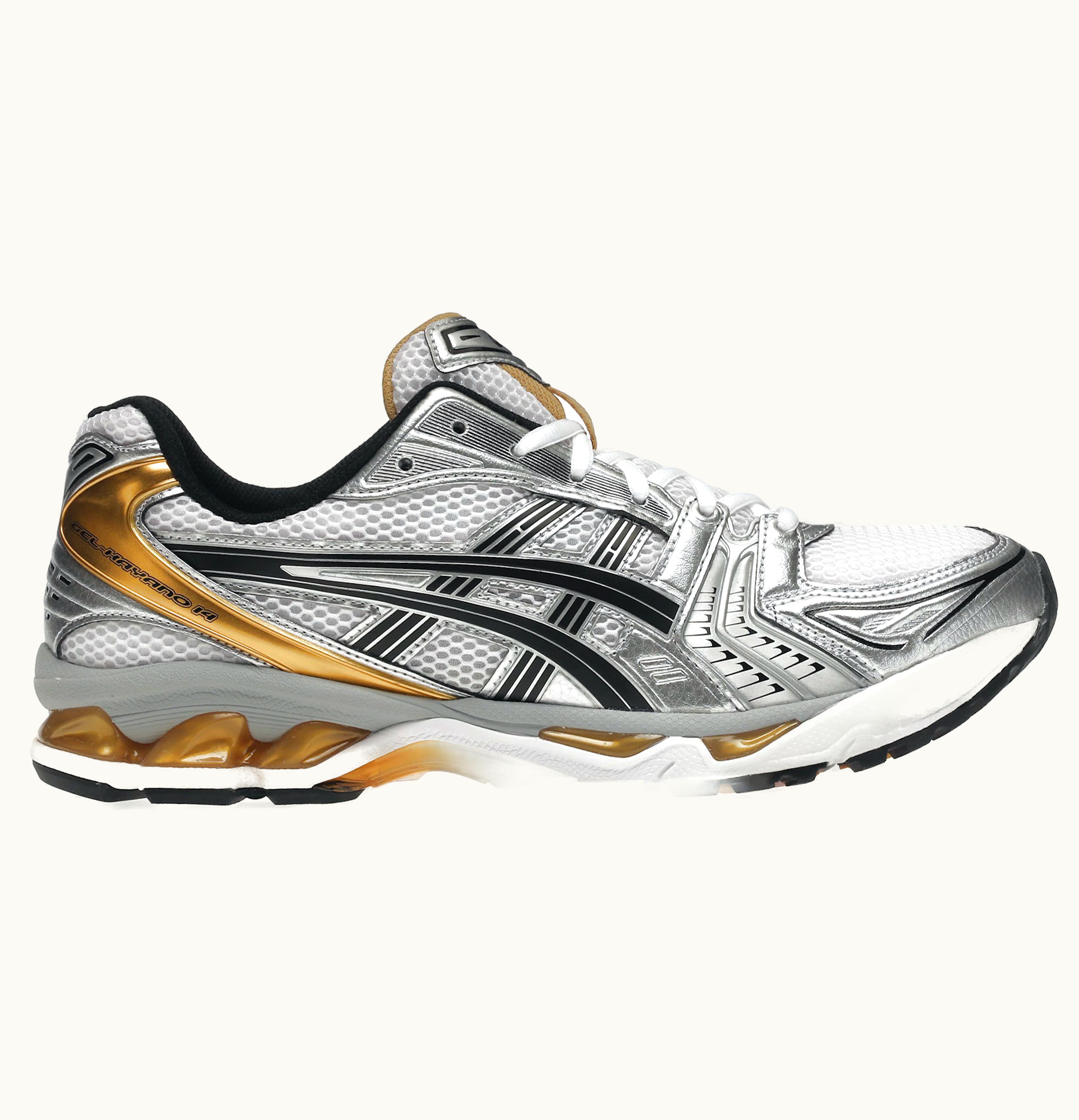 Asics Gel Kayano 14 White Pure Gold