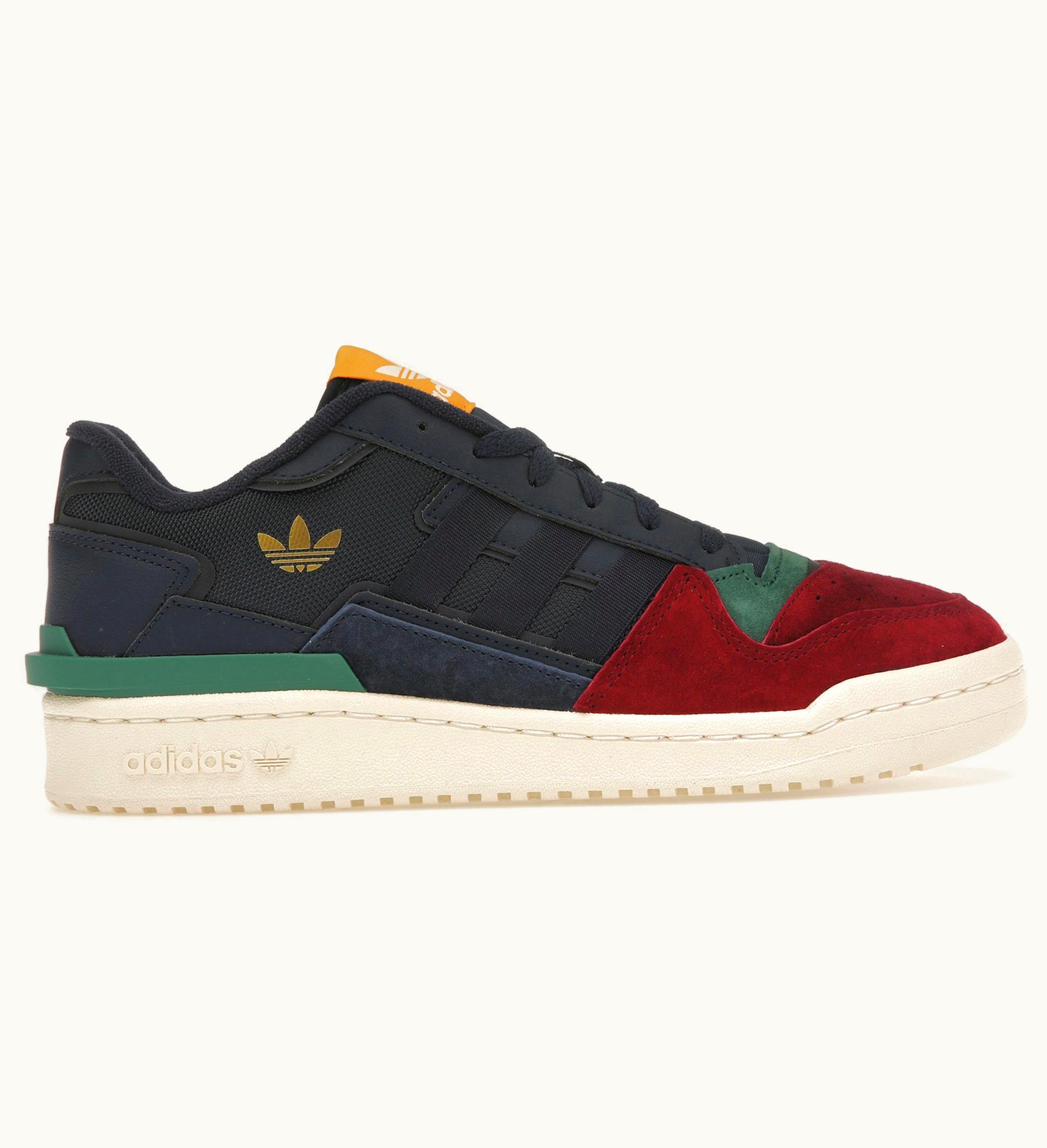 Adidas Adidas Forum Exhibit Low 20 Collegiate Navy Burgundy Green