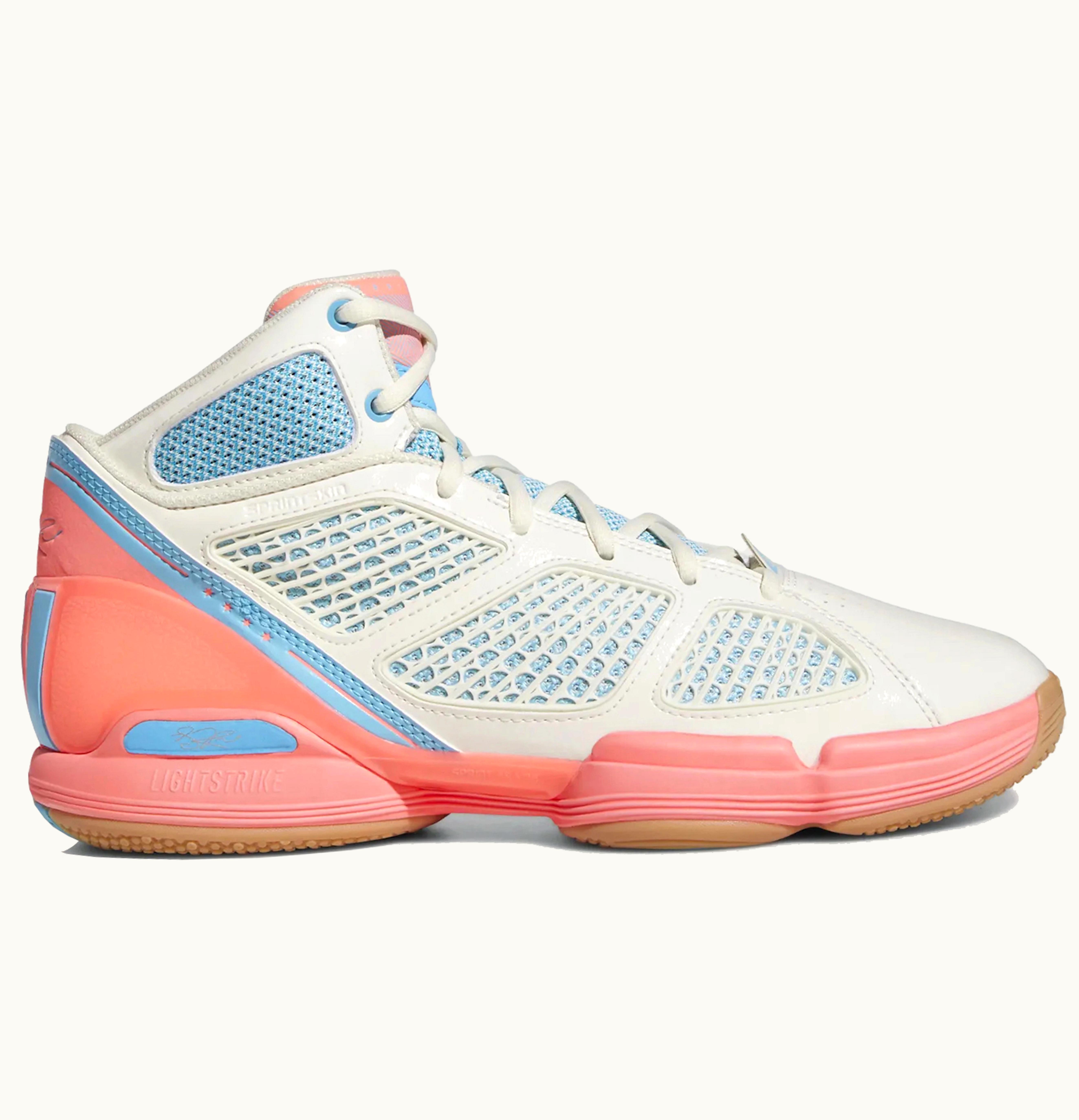 Adidas Adidas D Rose 15 Restomod Off White Acid Red