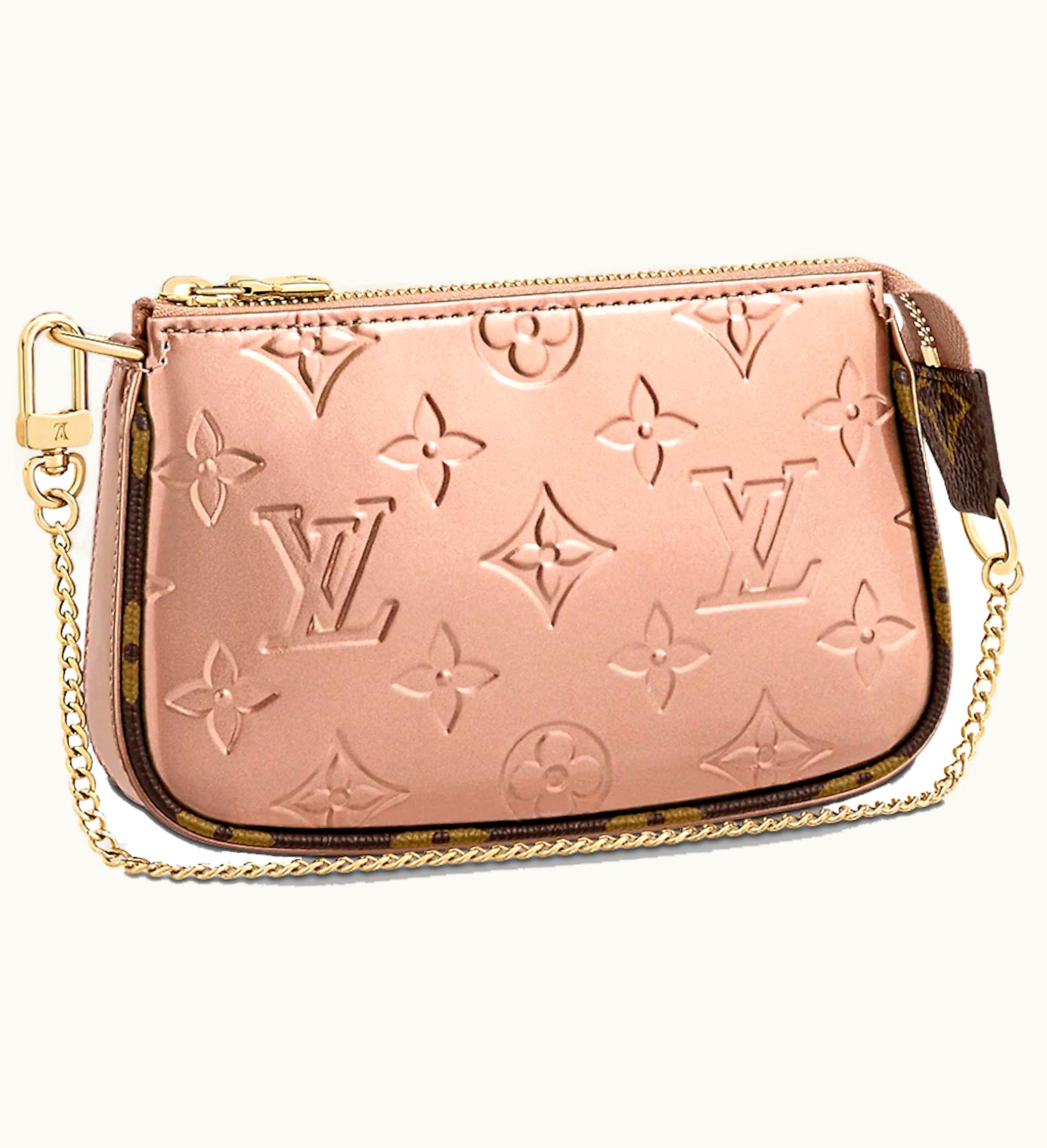 Louis Vuitton Louis Vuitton Mini Pochette Accessoires Rose Gold