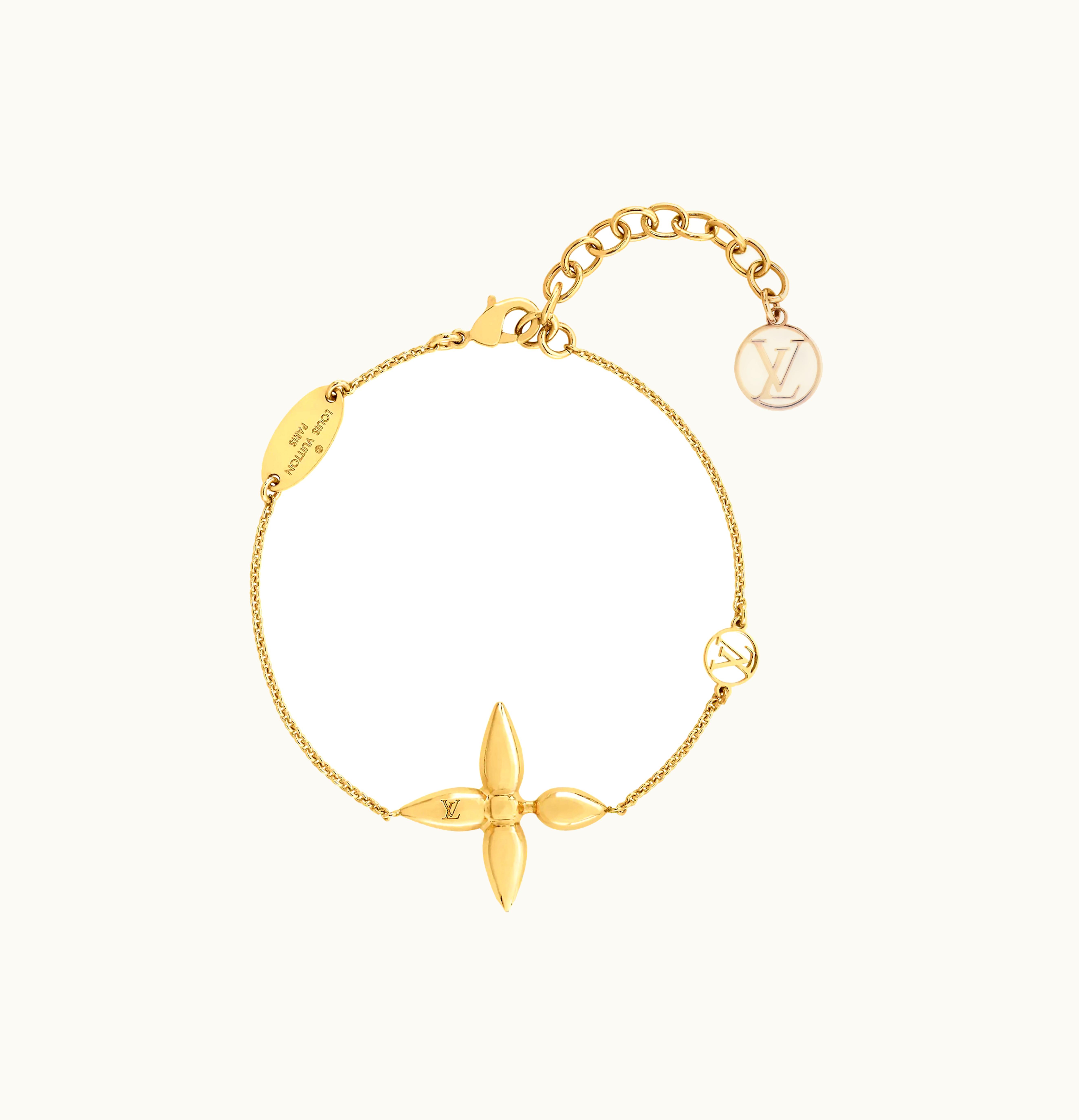 Louis Vuitton Louis Vuitton Louisette Bracelet Gold