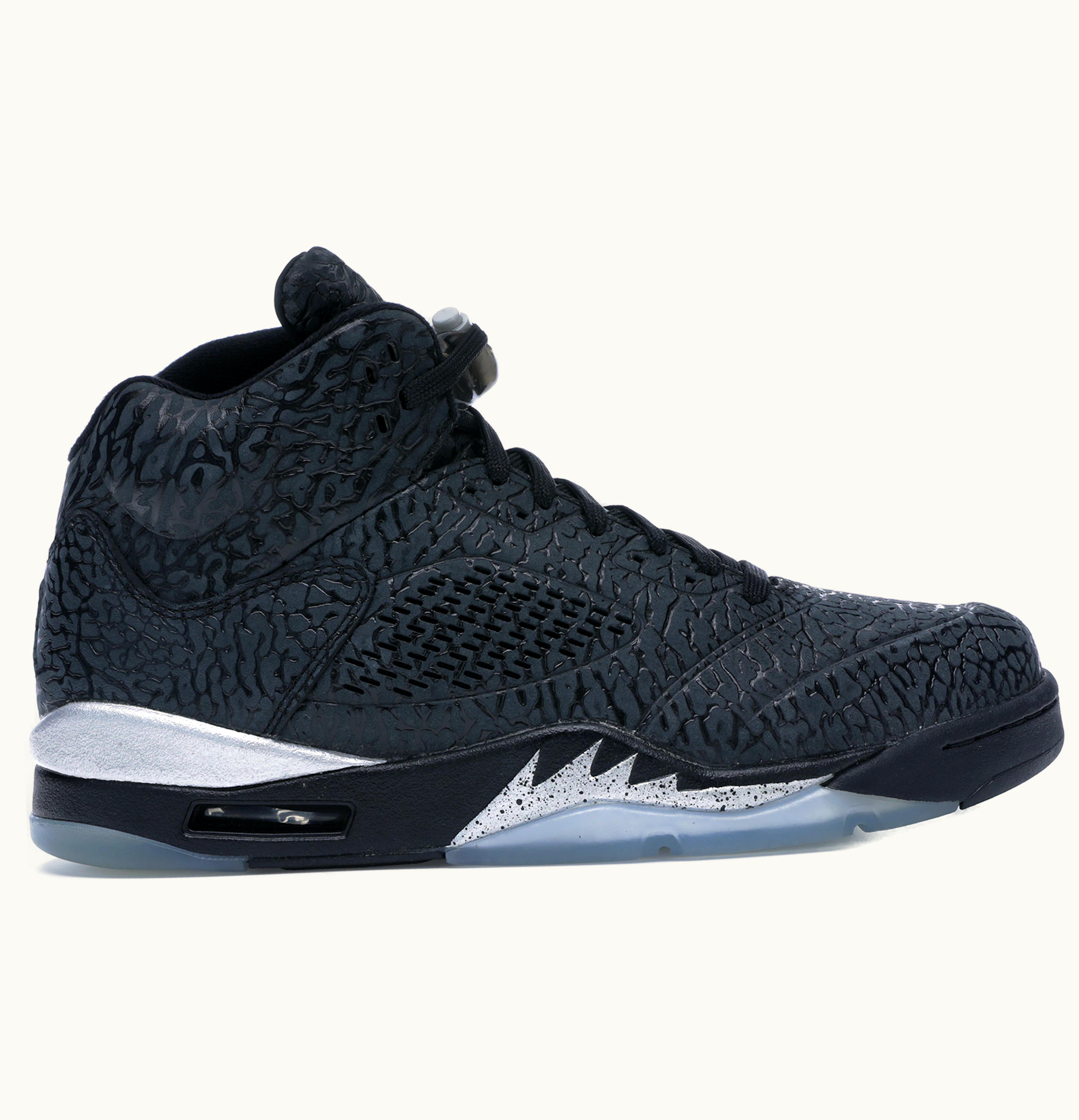 Jordan Air Jordan 5 Retro 3Lab5 Black Metallic Silver