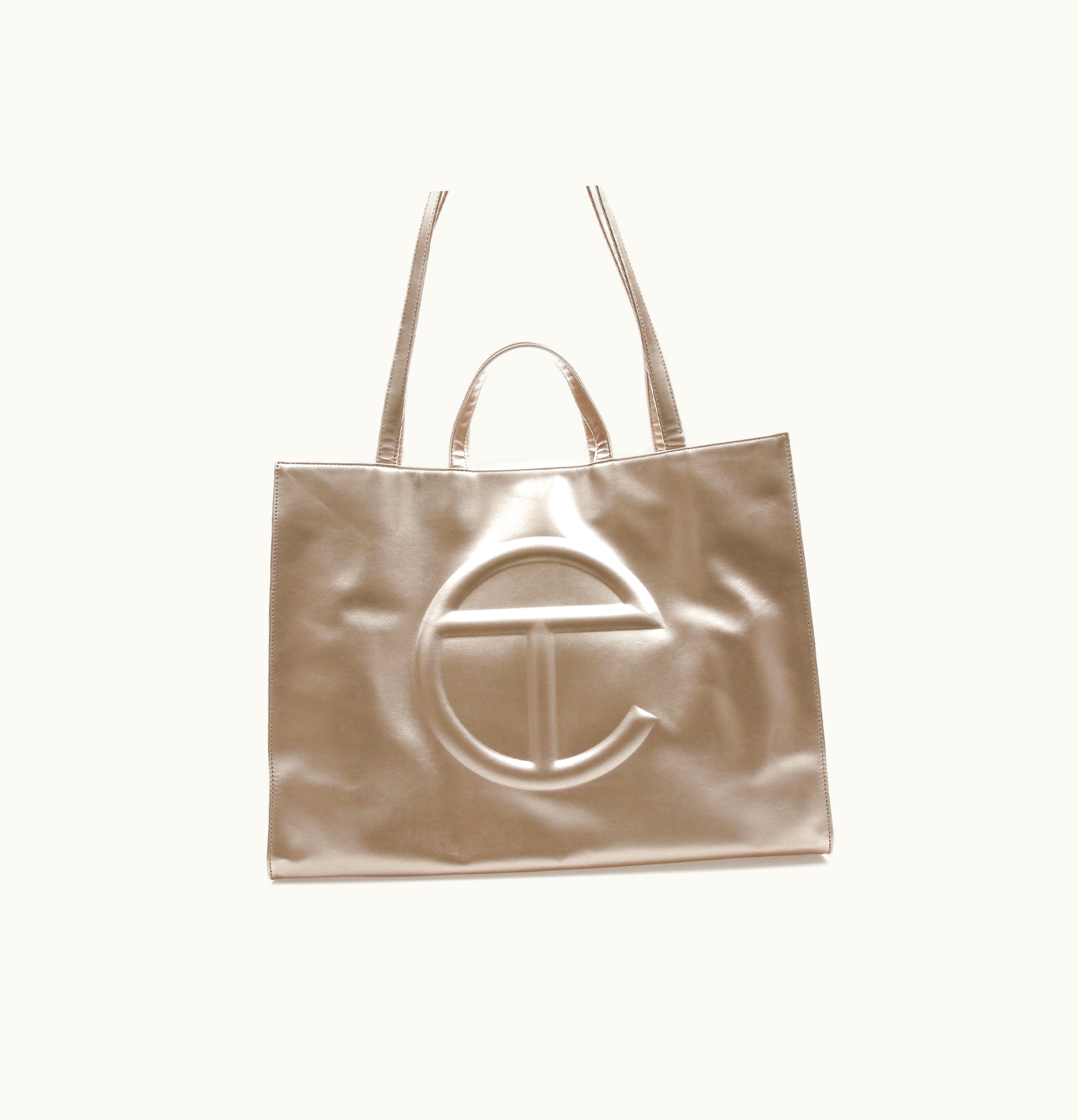 Telfar Telfar Shopping Bag Large Gold