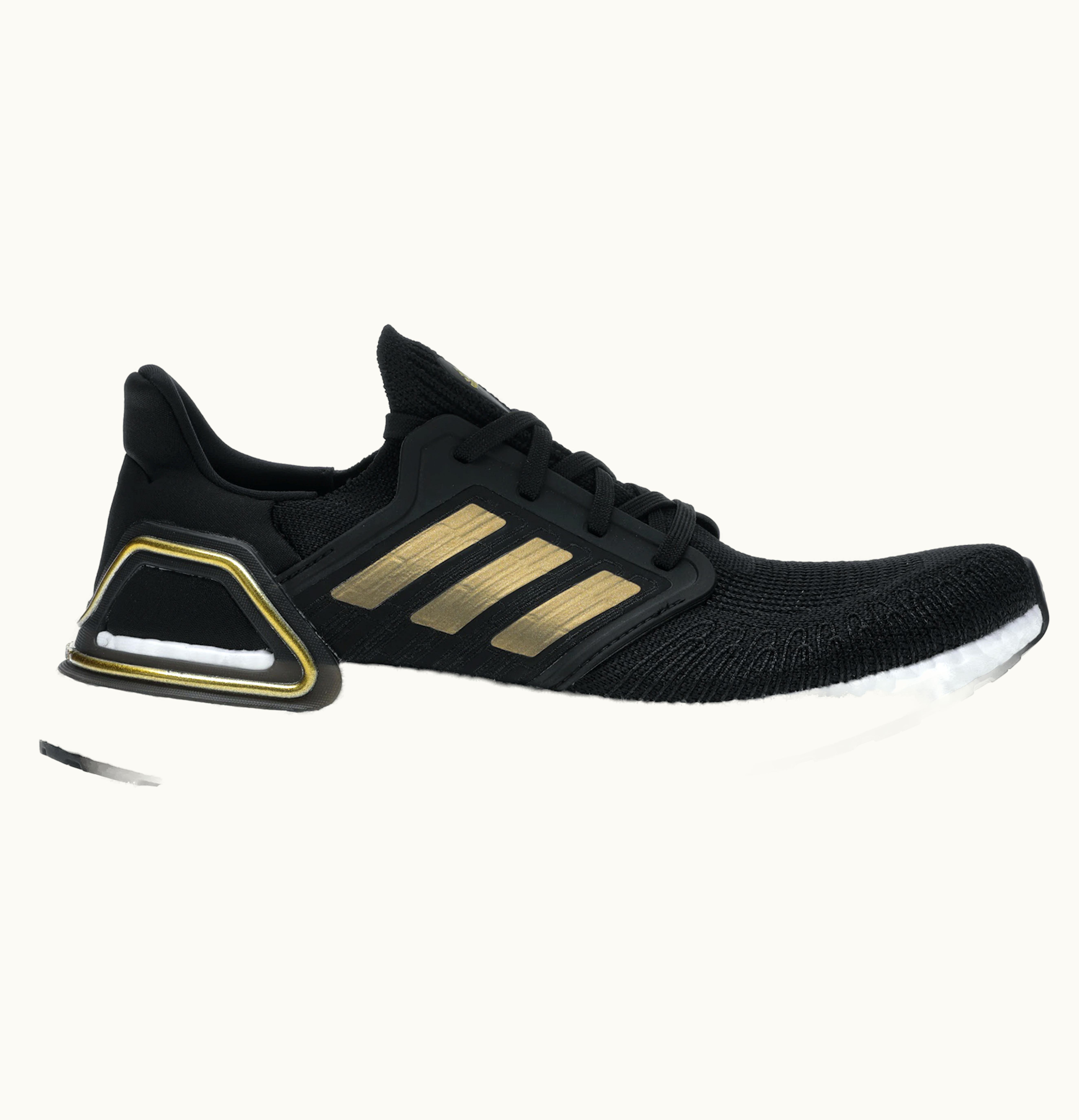 Adidas Ultra Boost 20 Black Gold White