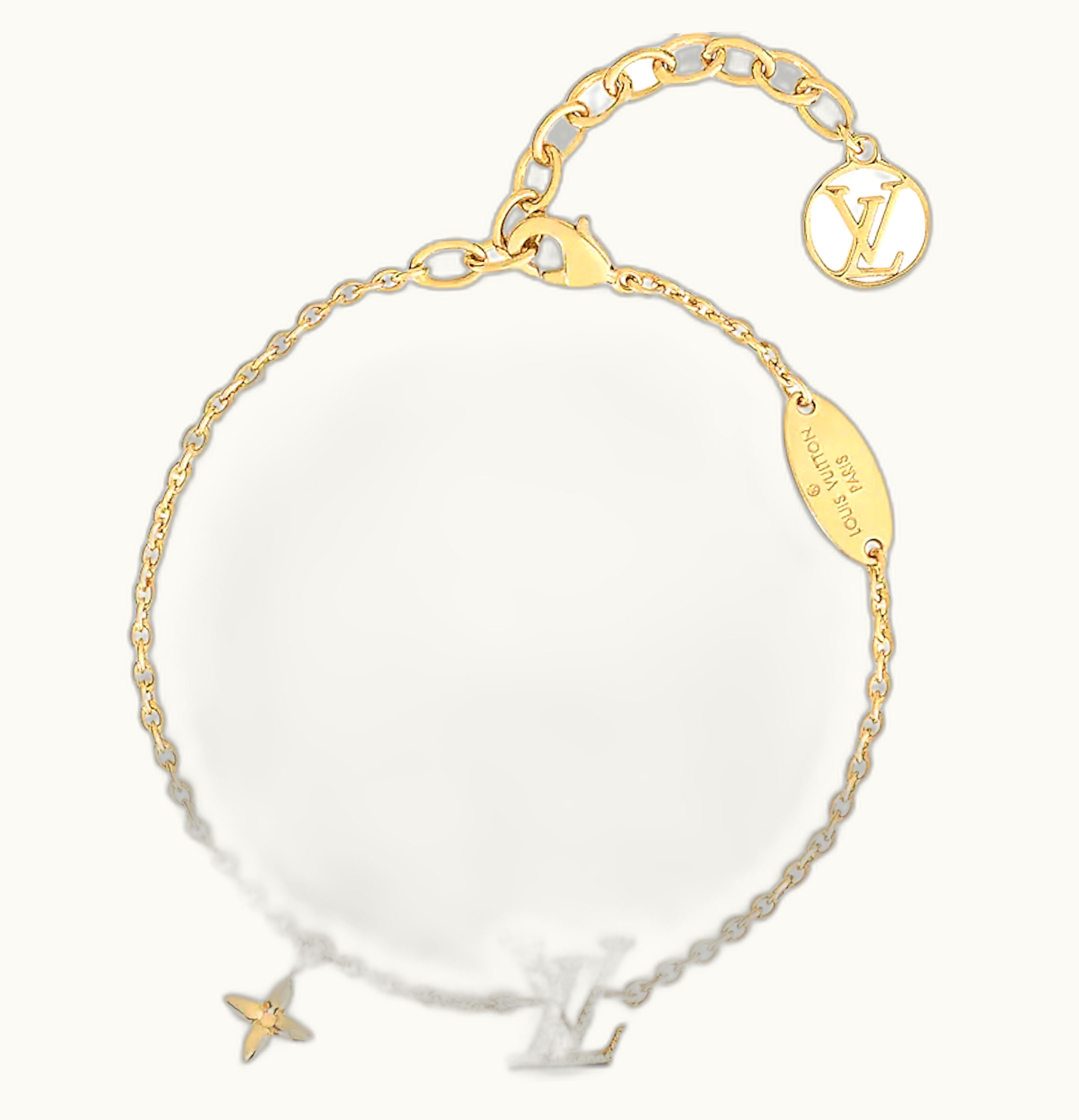 Louis Vuitton Louis Vuitton Iconic Gold Bracelet LV Monogram