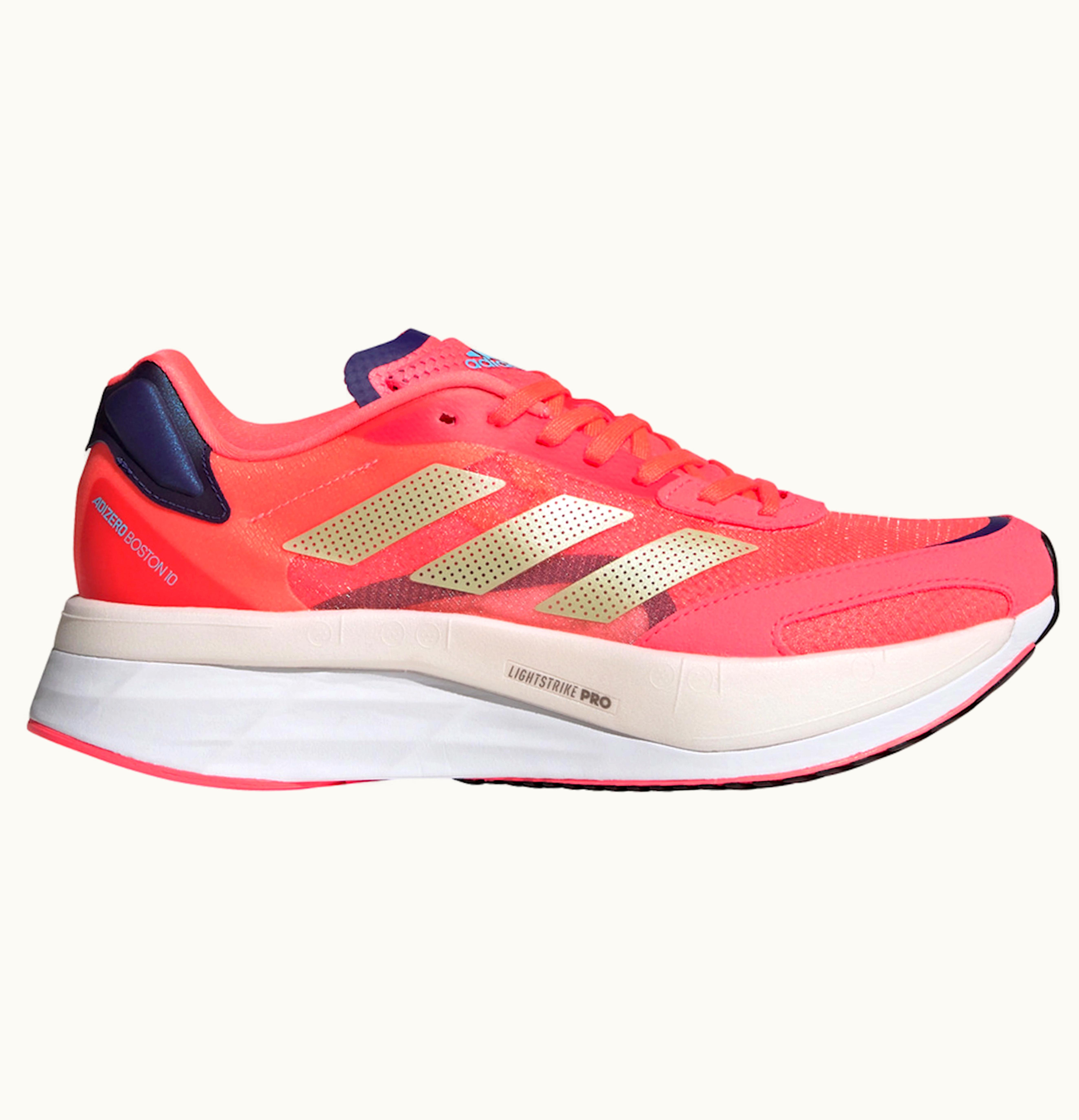 Adidas Adidas Adizero Boston 10 Turbo Sandy Beige Metallic Womens