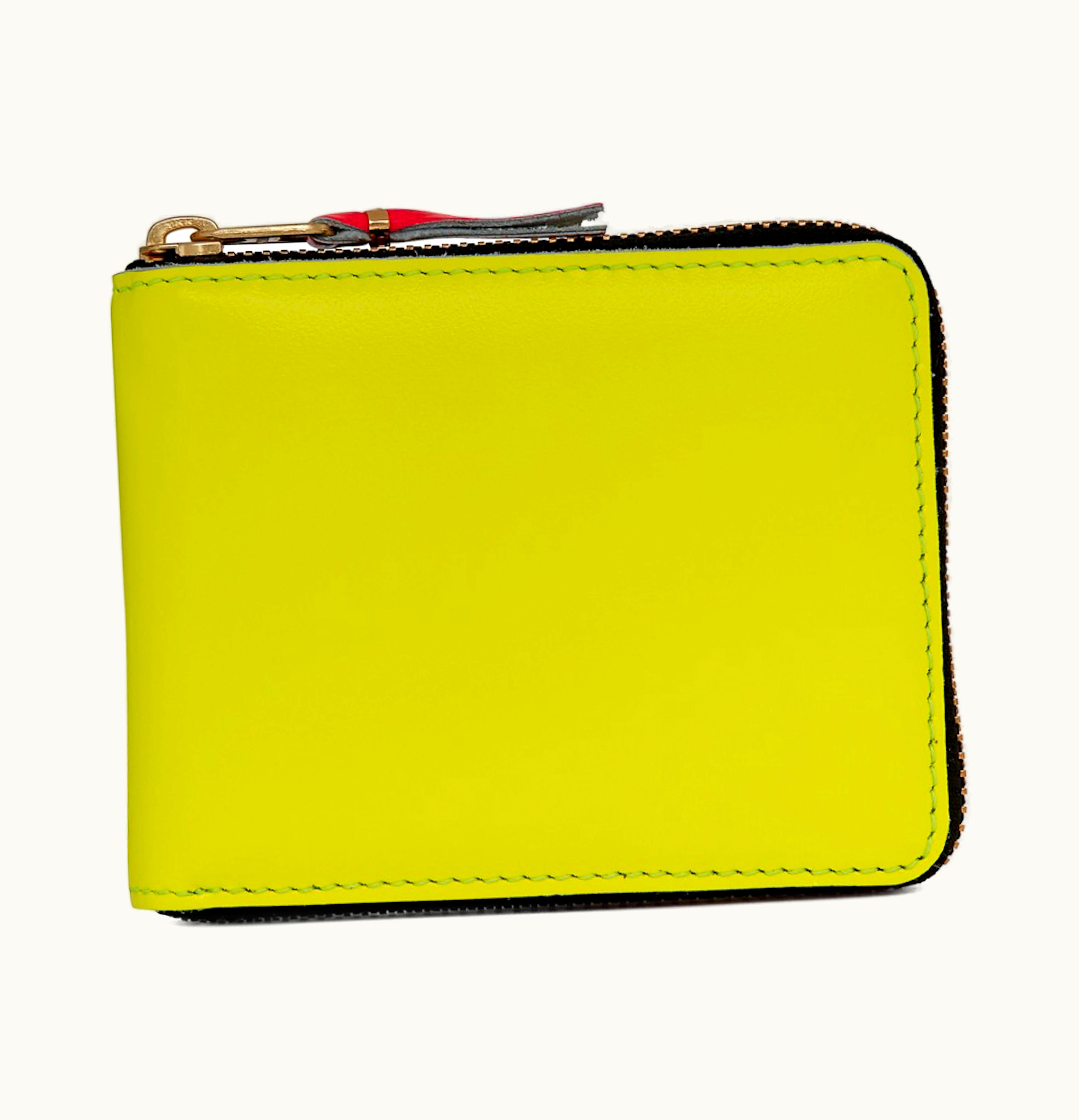 Comme Des Garçons Comme des Garcons SA7100SF New Super Fluo Wallet Yellow