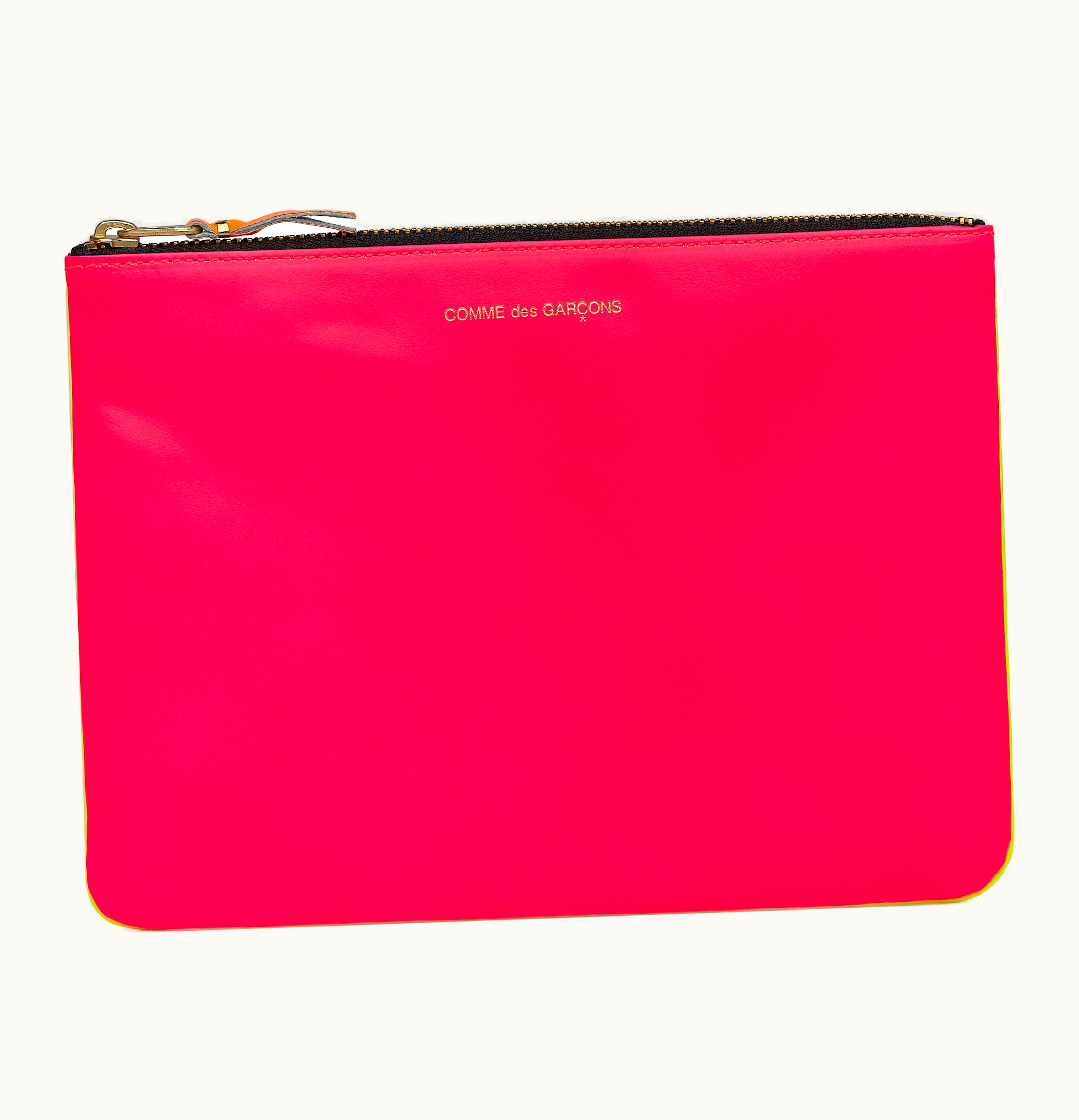 Comme Des Garçons Comme des Garcons SA5100SF New Super Fluo Wallet Pink Yellow
