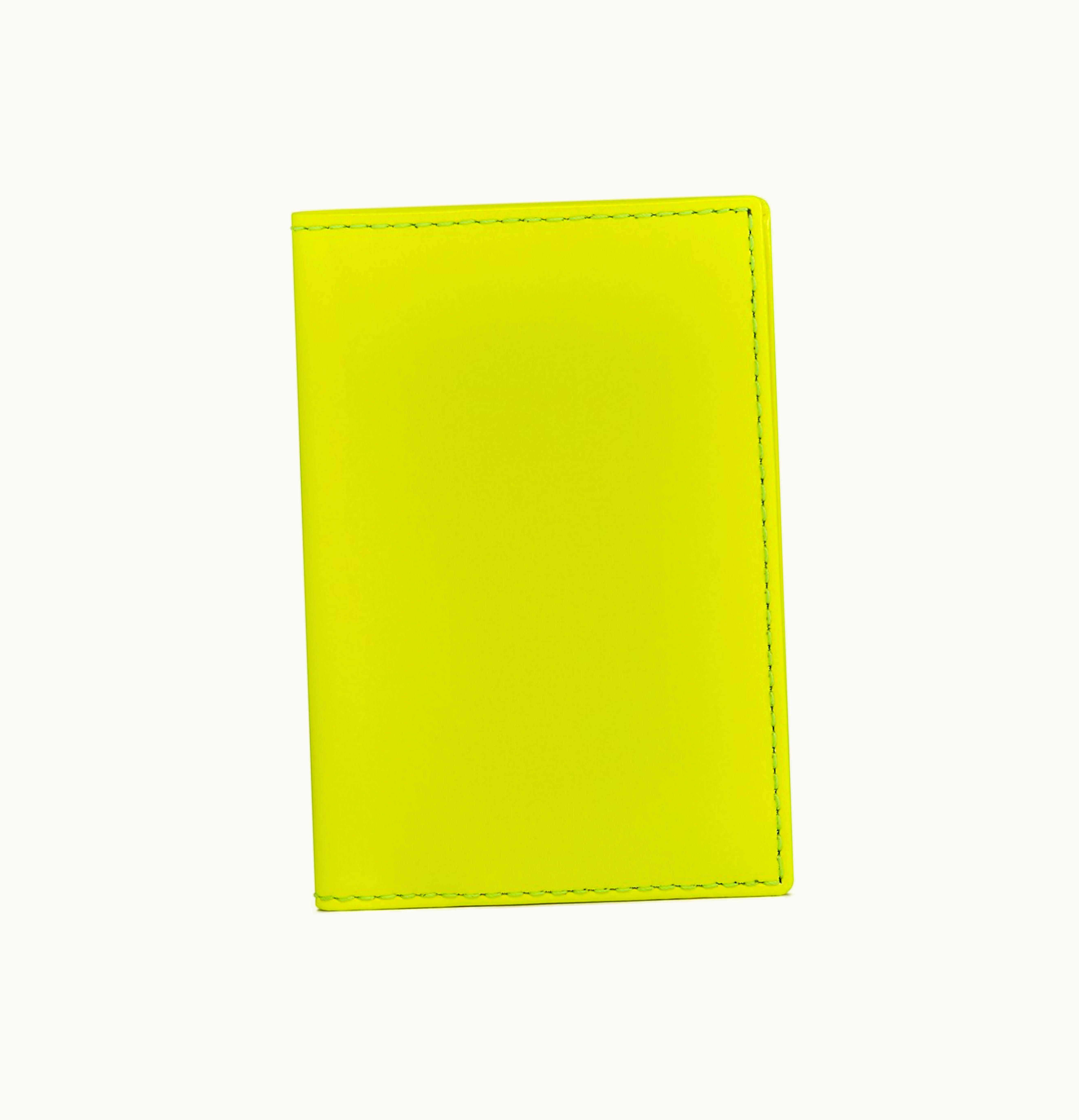 Comme Des Garçons Comme des Garcons SA6400SF New Super Fluo Passport Cover Yellow