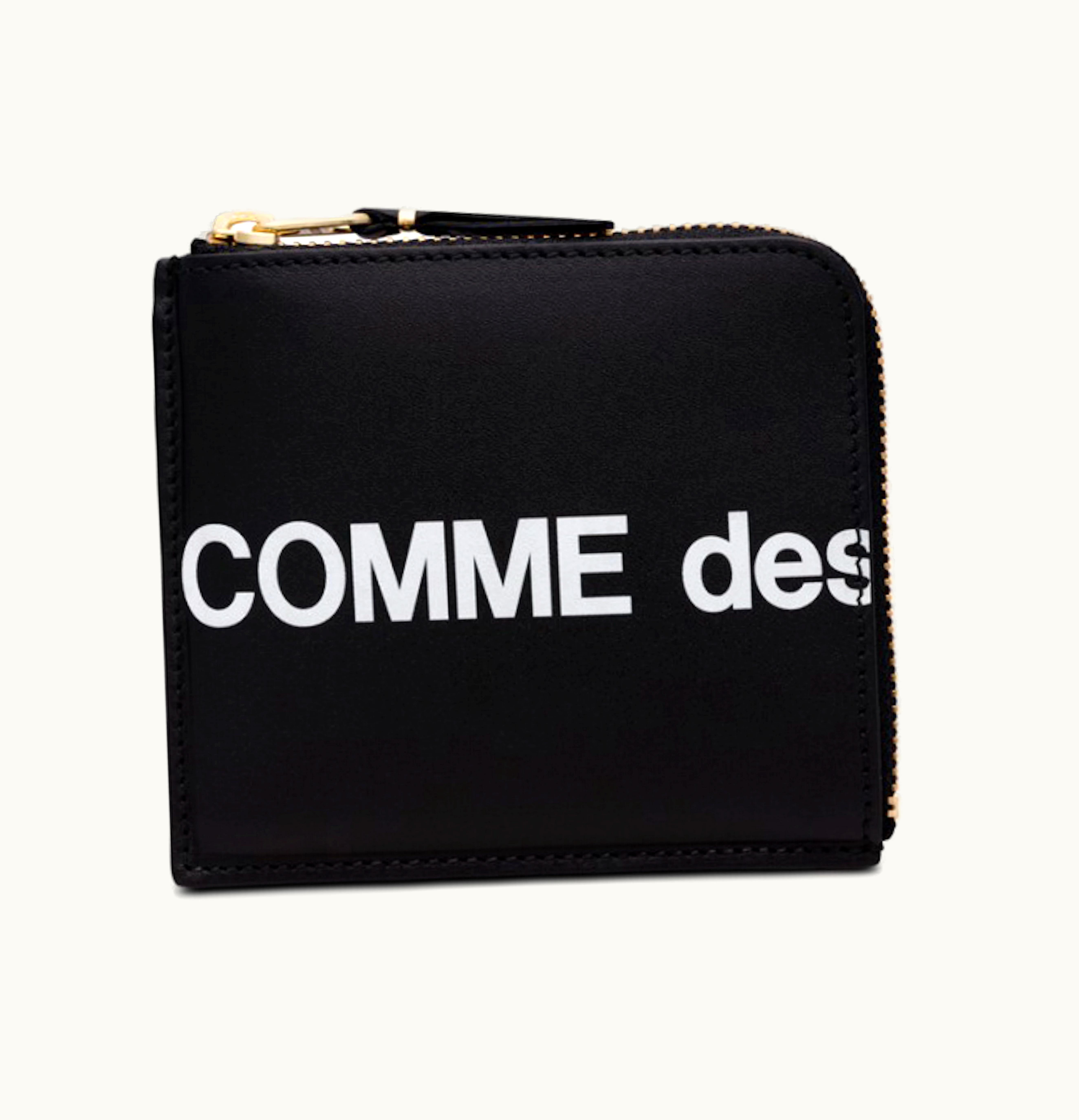 Comme Des Garçons Comme des Garcons SA3100HL Huge Logo Wallet Black