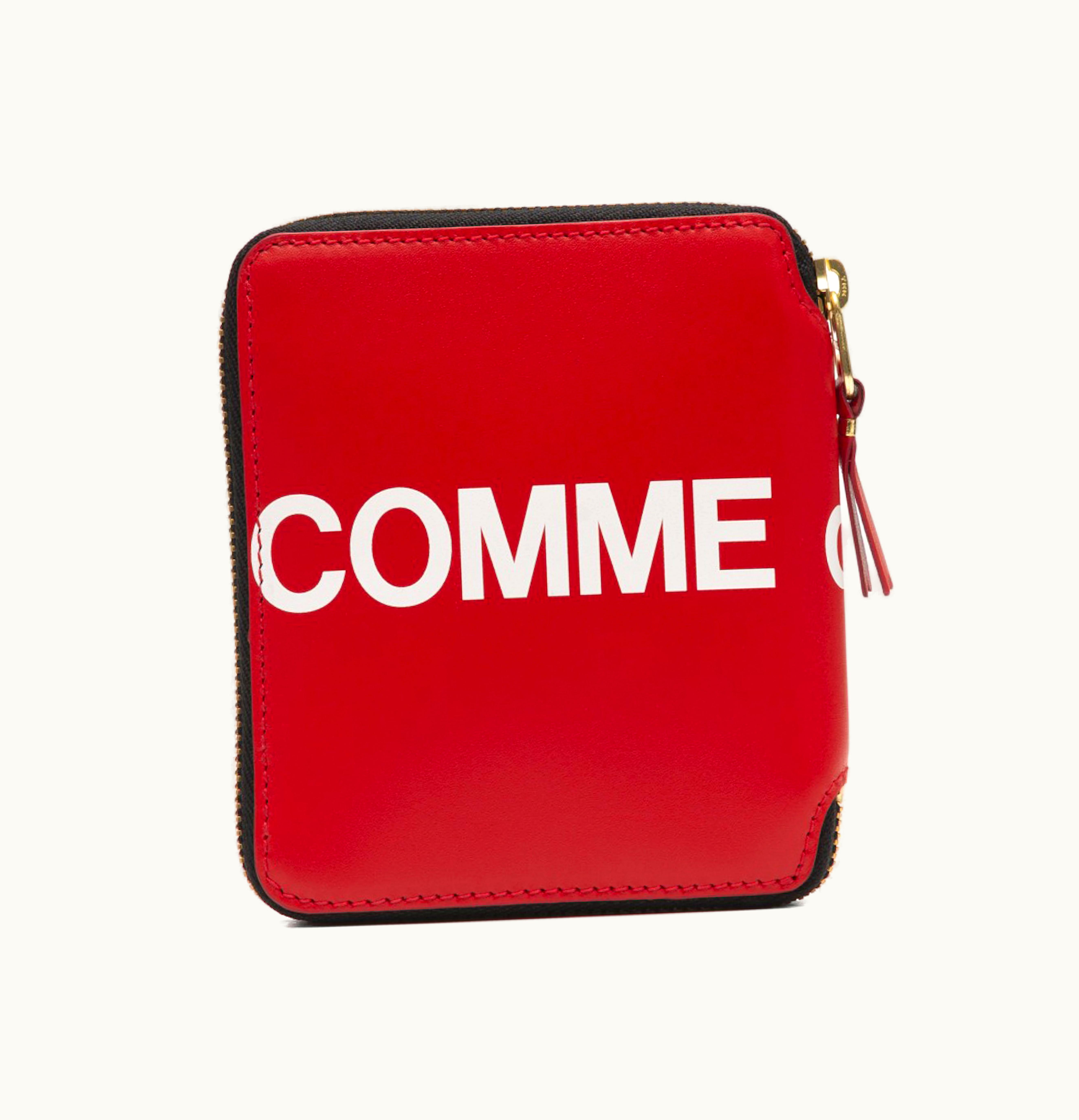 Comme Des Garçons Comme des Garcons SA2100HL Huge Logo Wallet Red