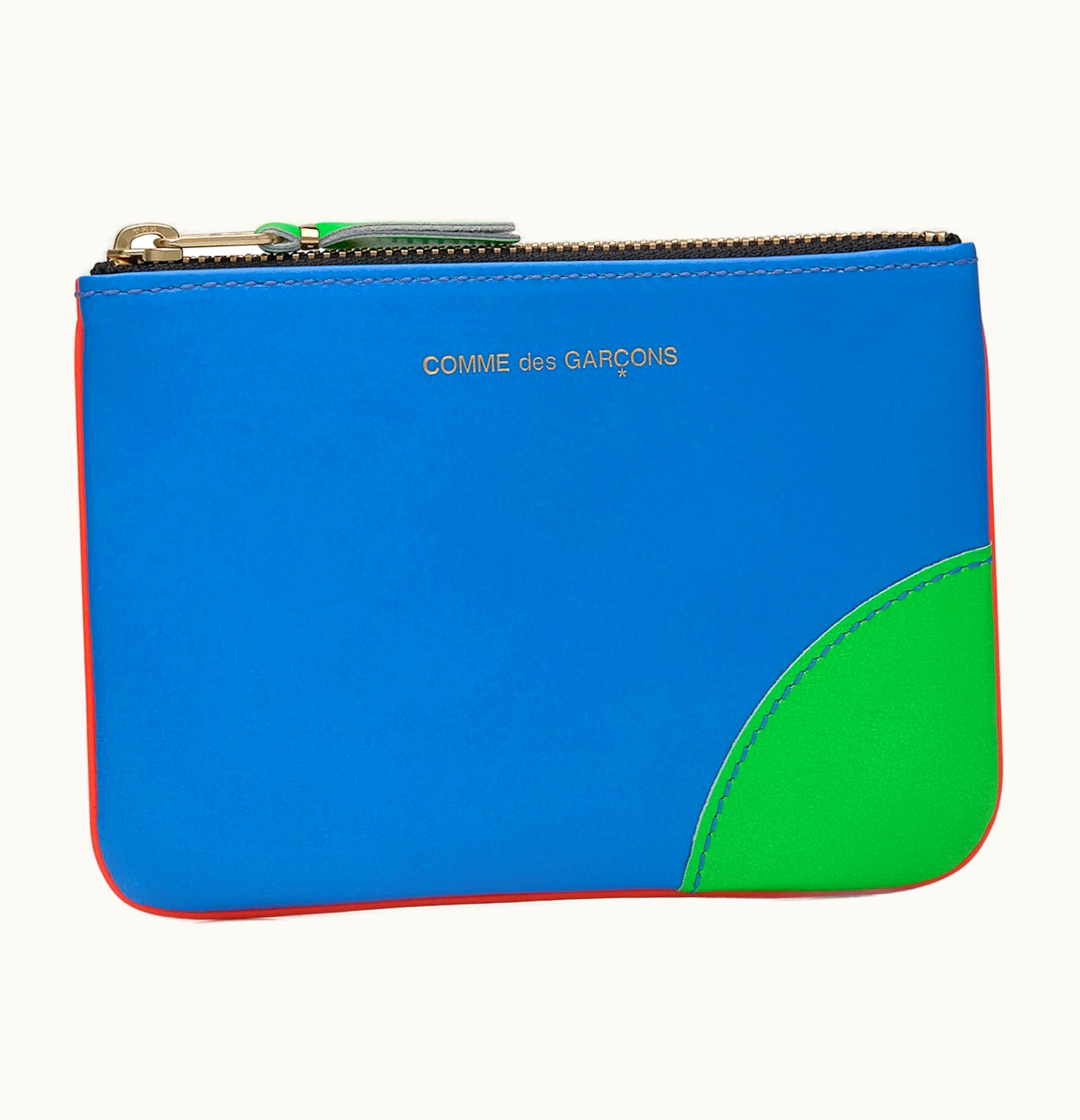 Comme Des Garçons Comme des Garcons SA8100SF Super Fluo Wallet Blue Orange