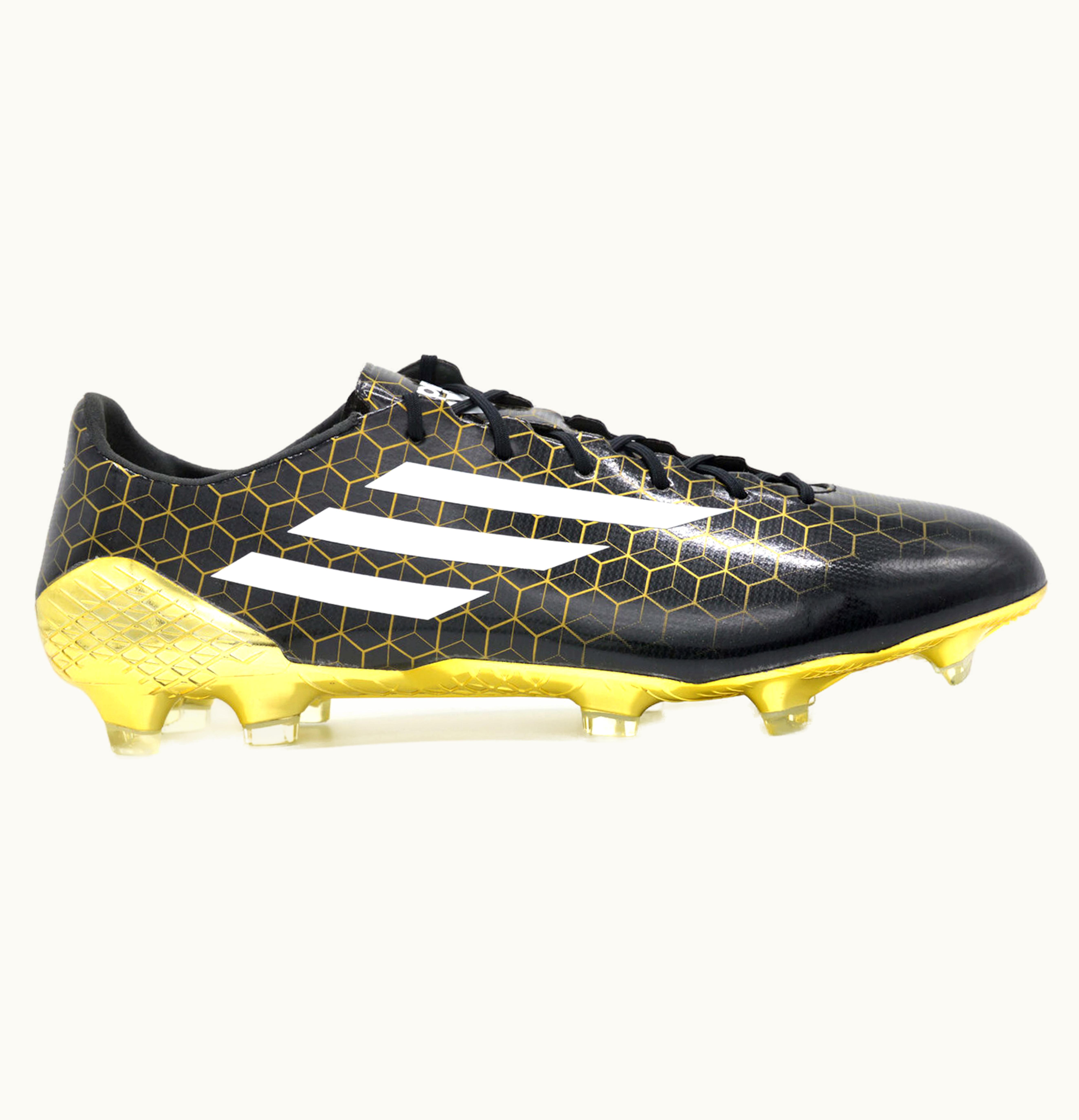 Adidas Adidas Adizero F50 Ghosted Crazylight Fg Black Gold Metallic