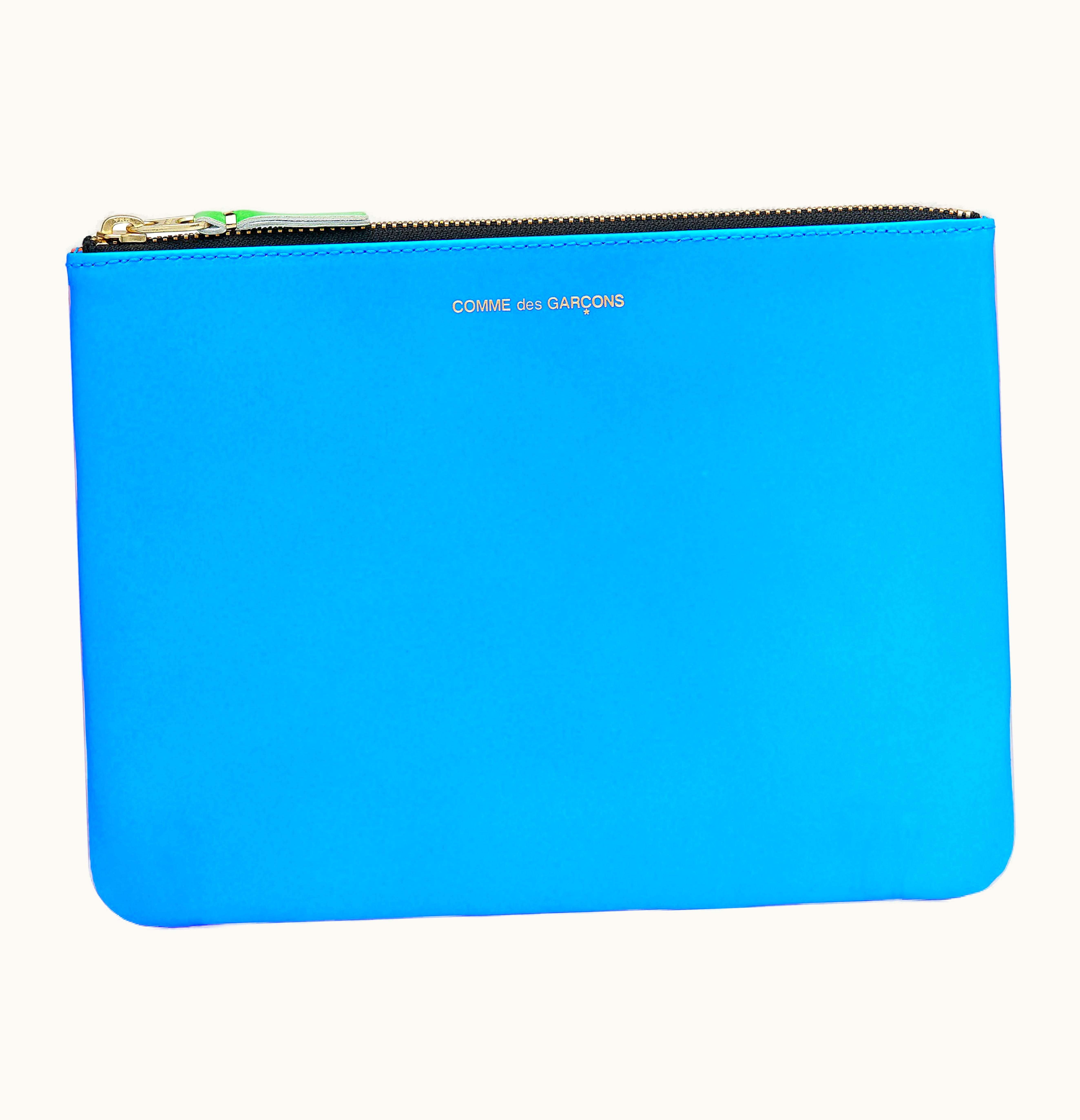Comme Des Garçons Comme des Garcons SA5100SF Super Fluo Wallet Blue Orange