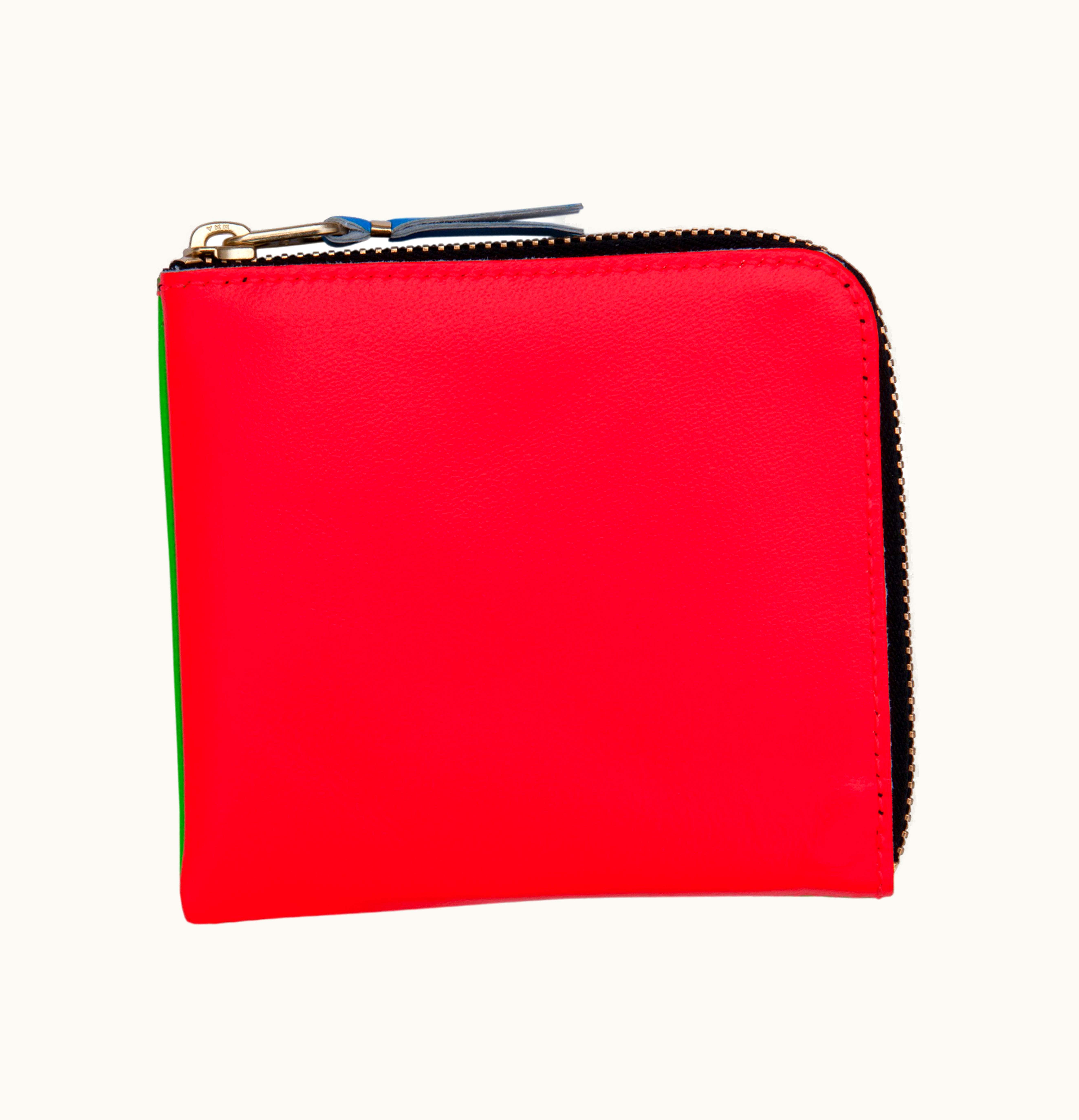 Comme Des Garçons Comme des Garcons SA3100SF Super Fluo Wallet Orange Green