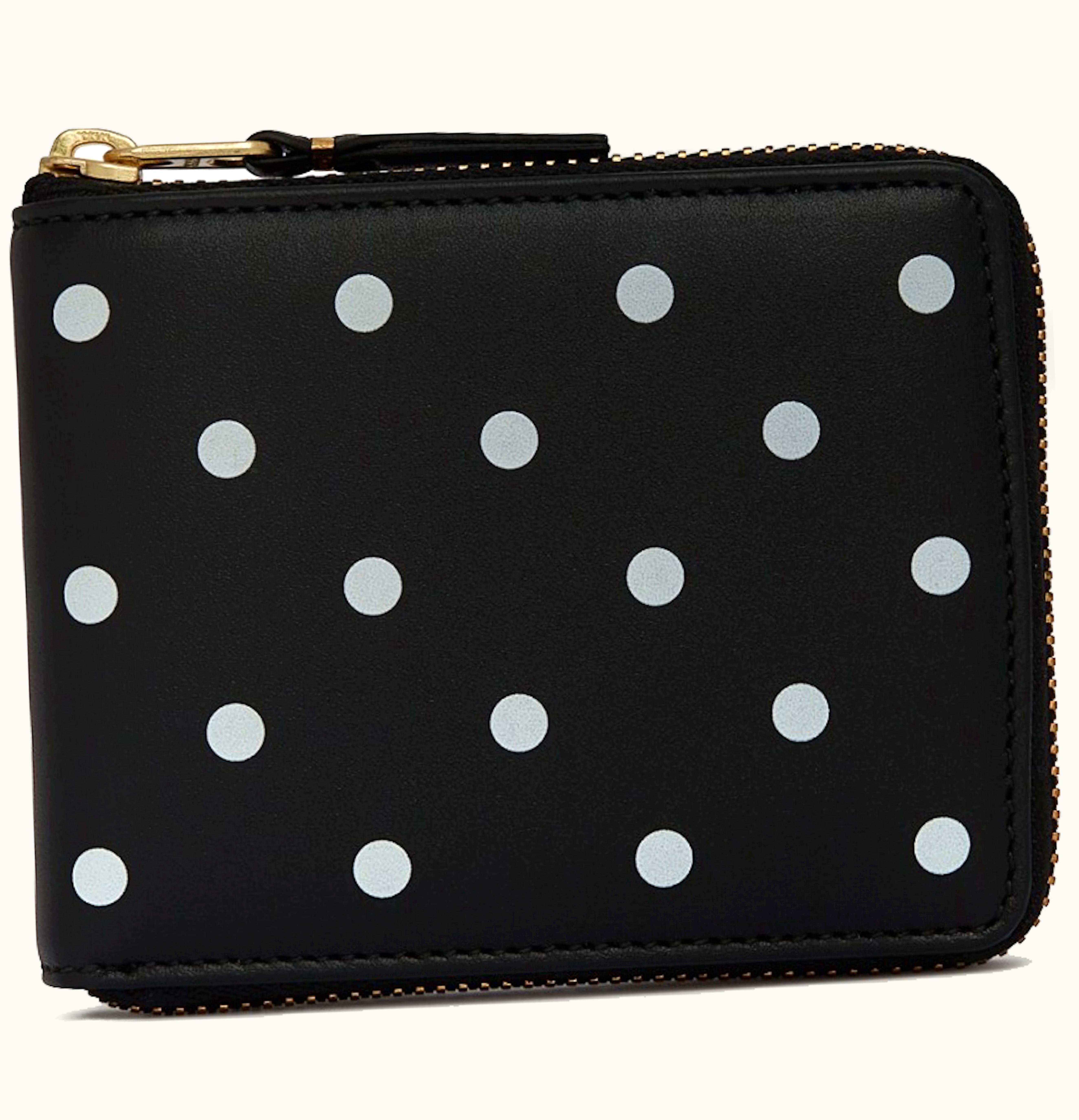 Comme Des Garçons Comme des Garcons SA7100PD Wallet Polka Dots Black