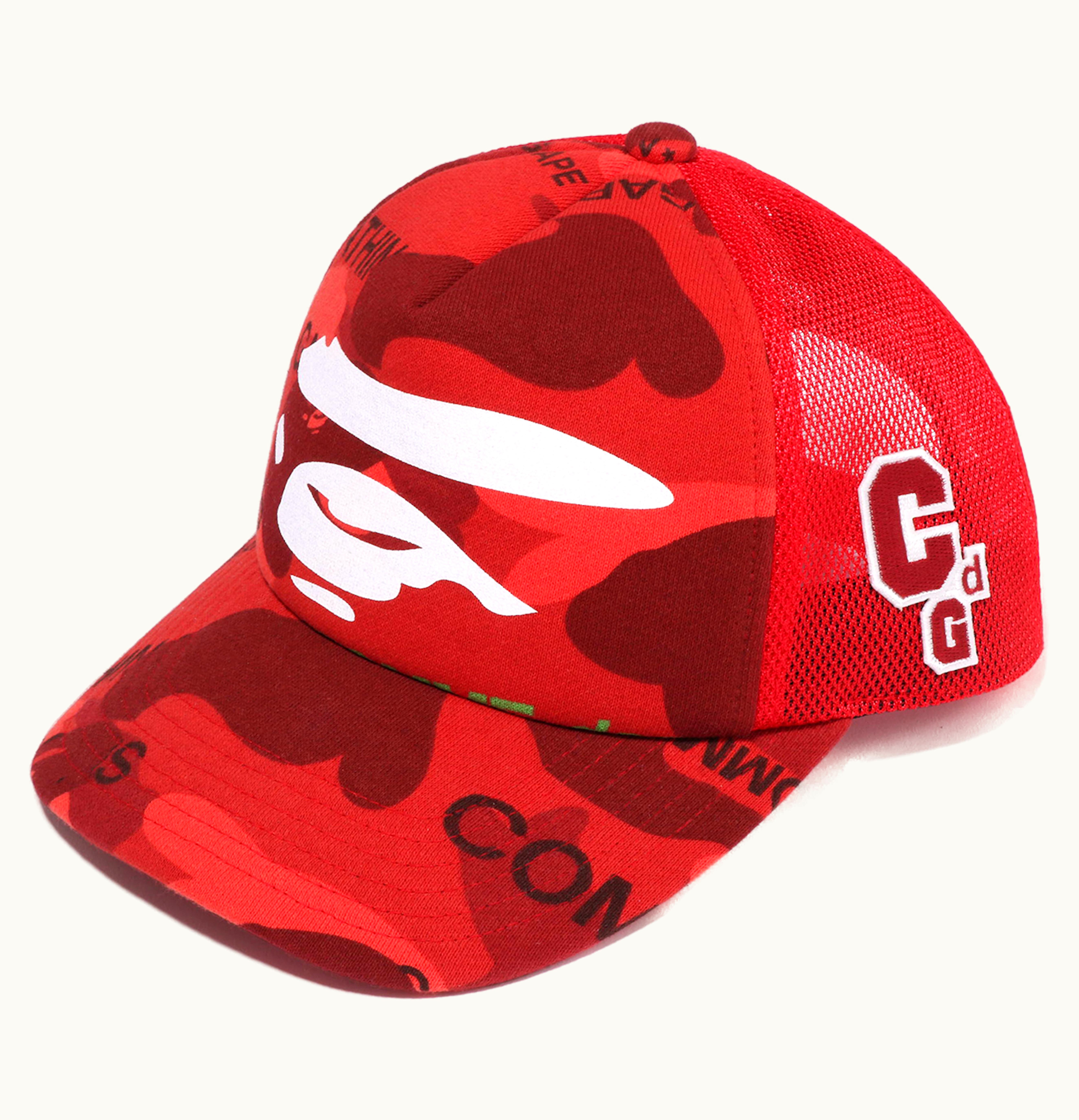 BAPE BAPE x Comme des Garcons Osaka Mesh Cap Red