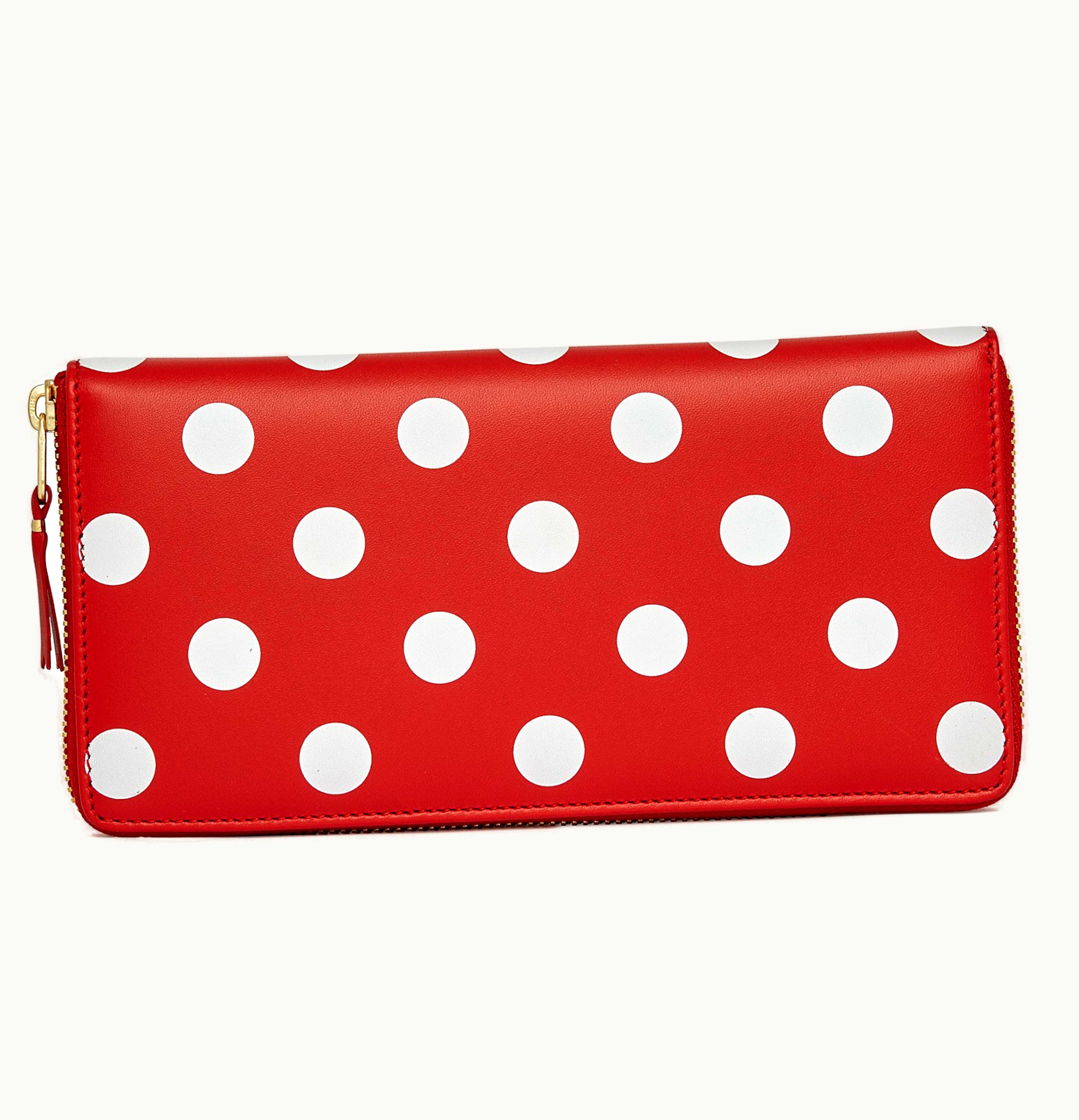 Comme Des Garçons Comme des Garcons SA0110PD Wallet Polka Dots Red