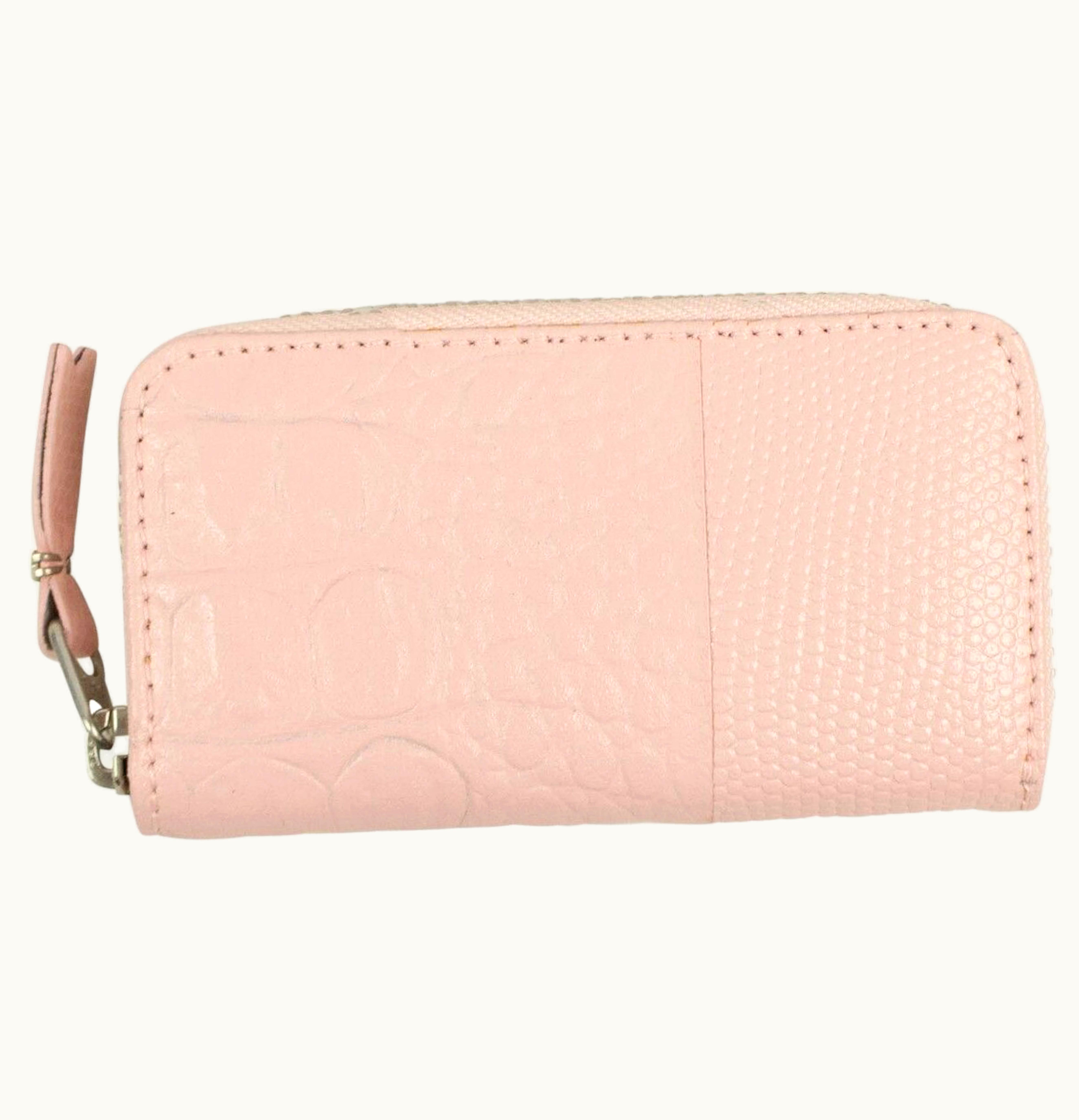 Comme Des Garçons Comme des Garcons SA4100RP Wallet Animal Embossed Pink