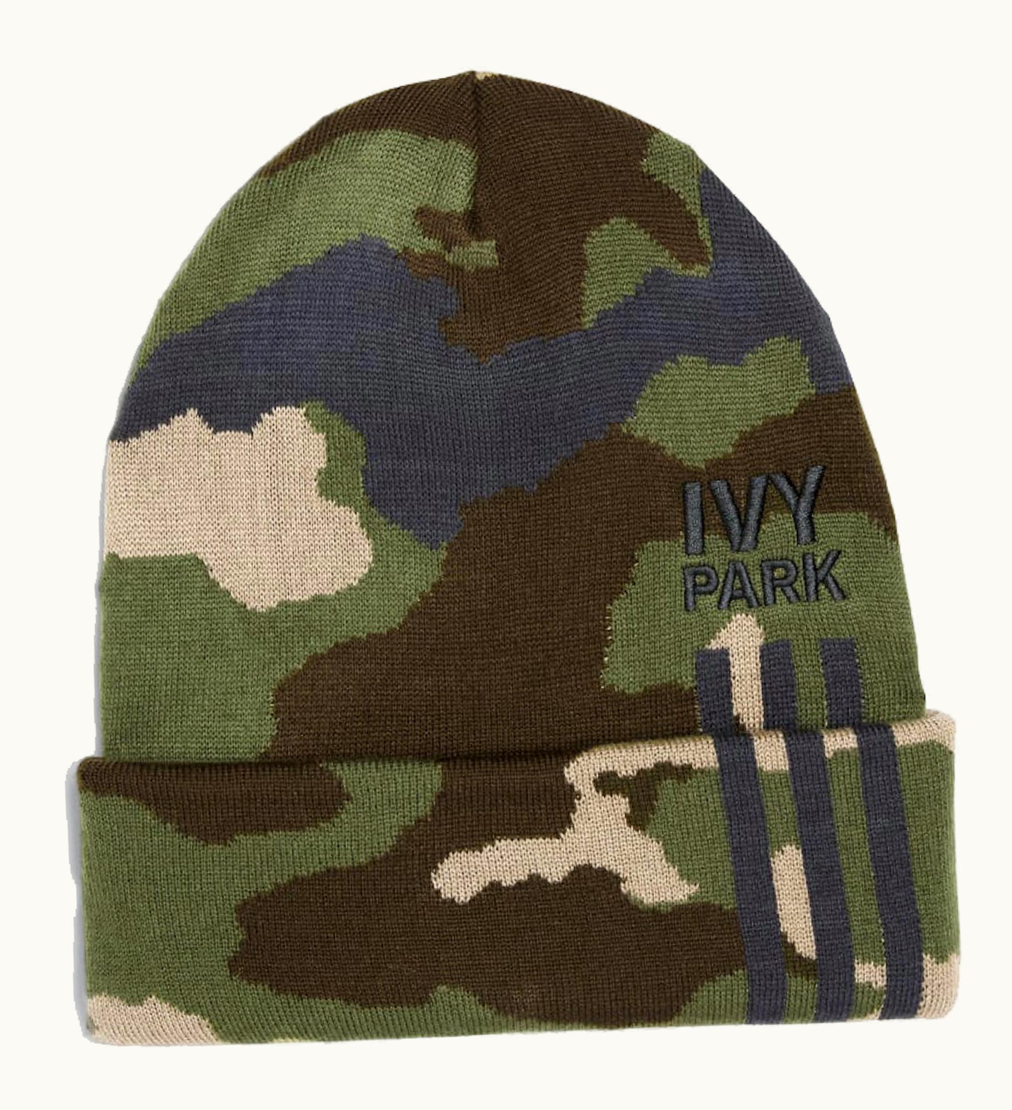 Adidas Adidas Ivy Park Two In One Balaclava Beanie Wild Pine