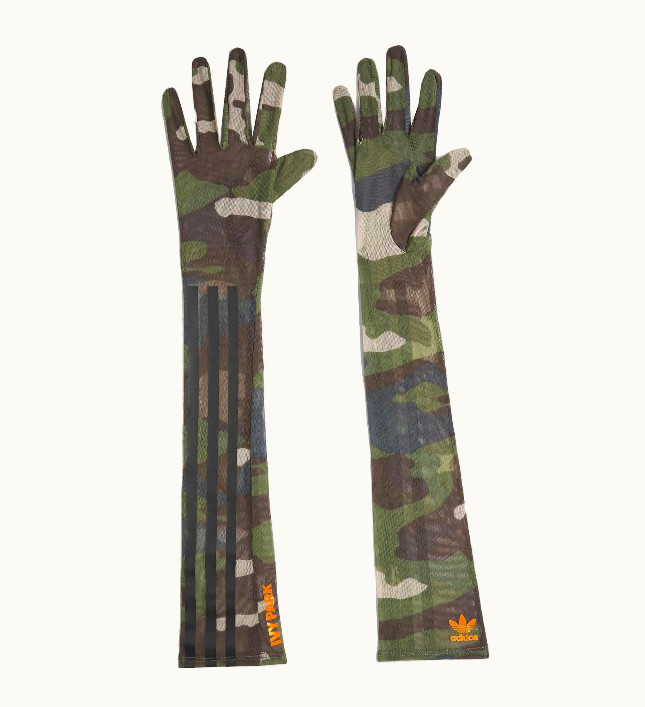 Adidas Adidas Ivy Park Mesh Gloves Wild Pine Solar Orange